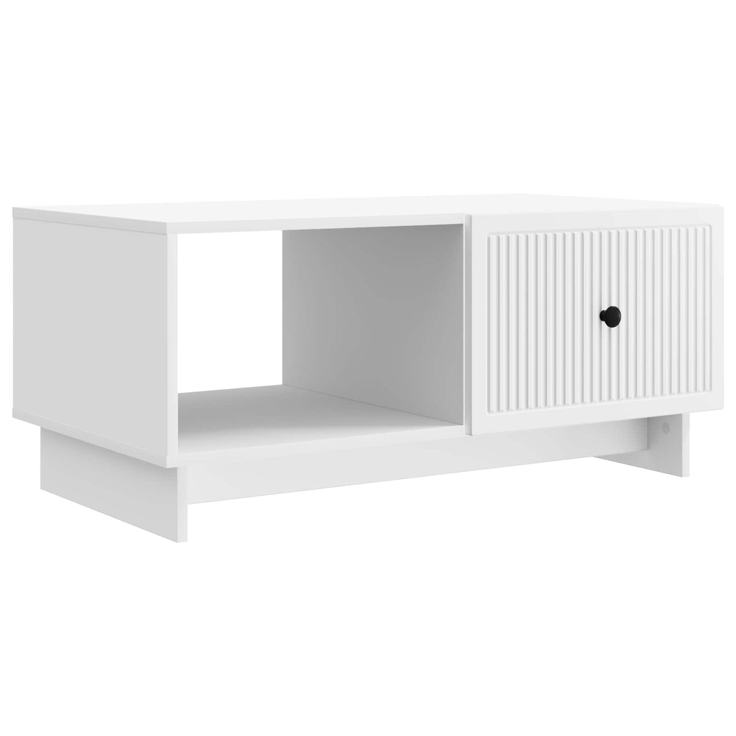 Kaffebord Hvit 90 x 50 x 40 cm Konstruert tre