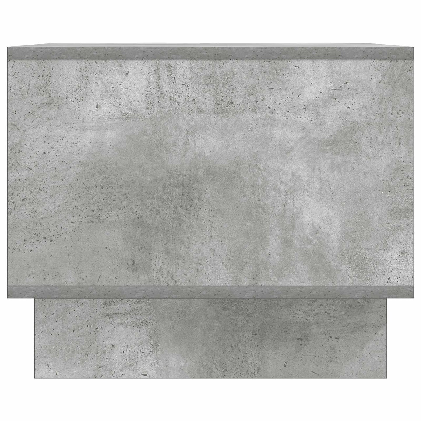 Kaffebord Betonggrå 90 x 50 x 40 cm Konstruert tre