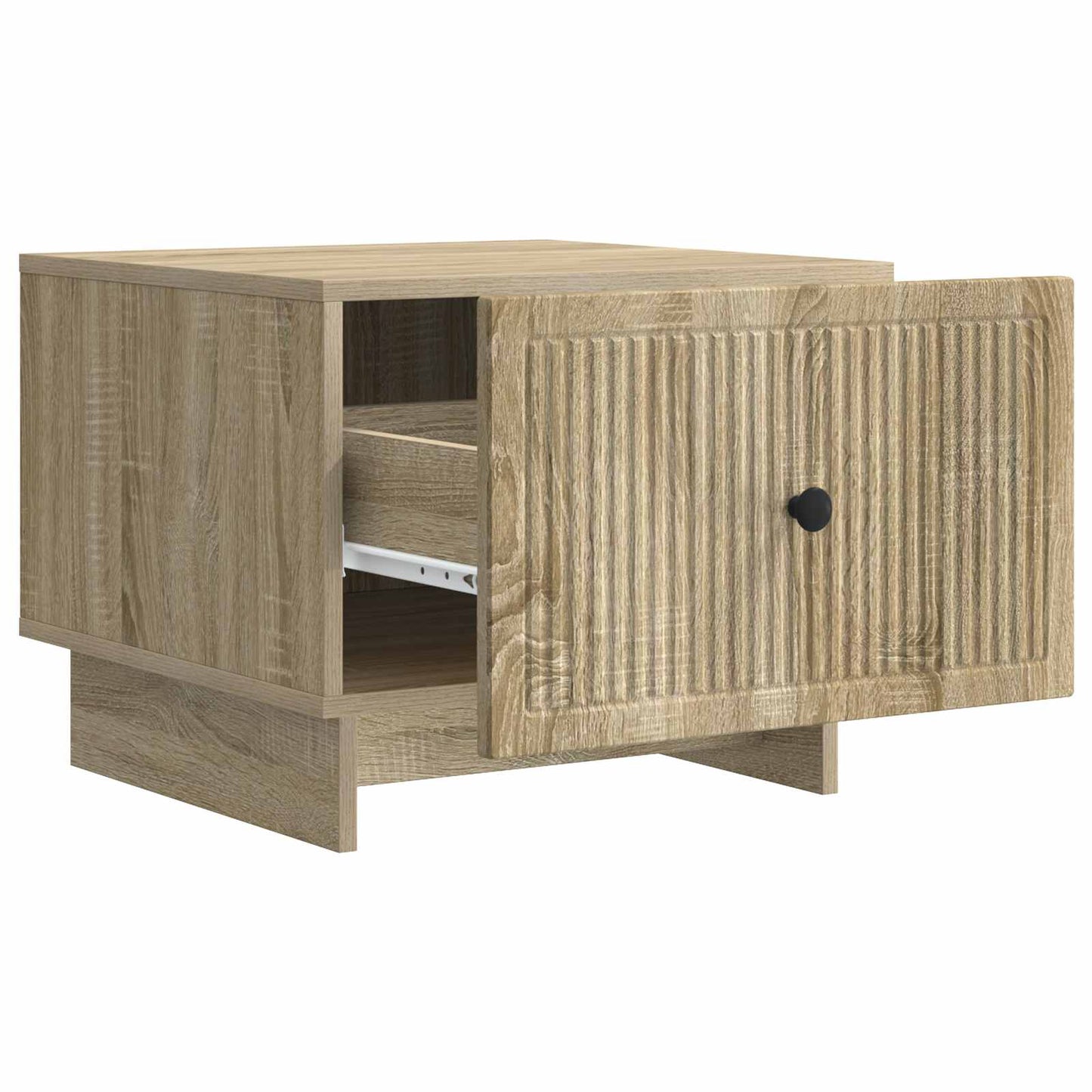 Kaffebord med skuff Sonoma eik 49 x 50 x 40 cm Konstruert tre