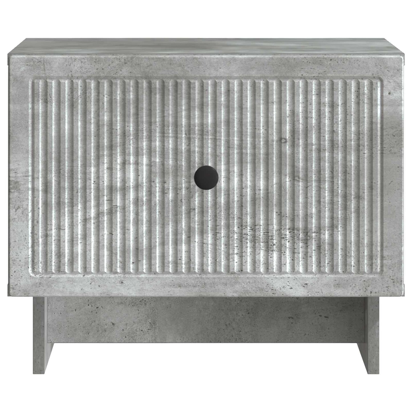 Kaffebord med skuff Betonggrå 49 x 50 x 40 cm Konstruert tre
