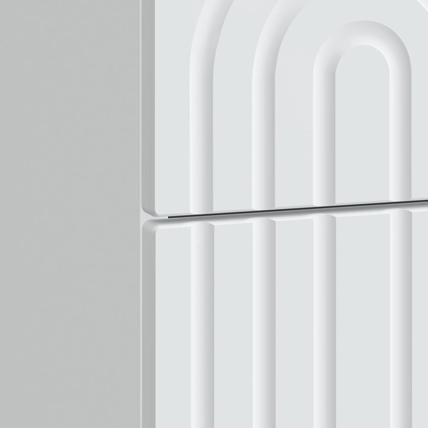 Nattbordskap 2 pcs Hvit 43 x 34,5 x 48 cm Konstruert tre