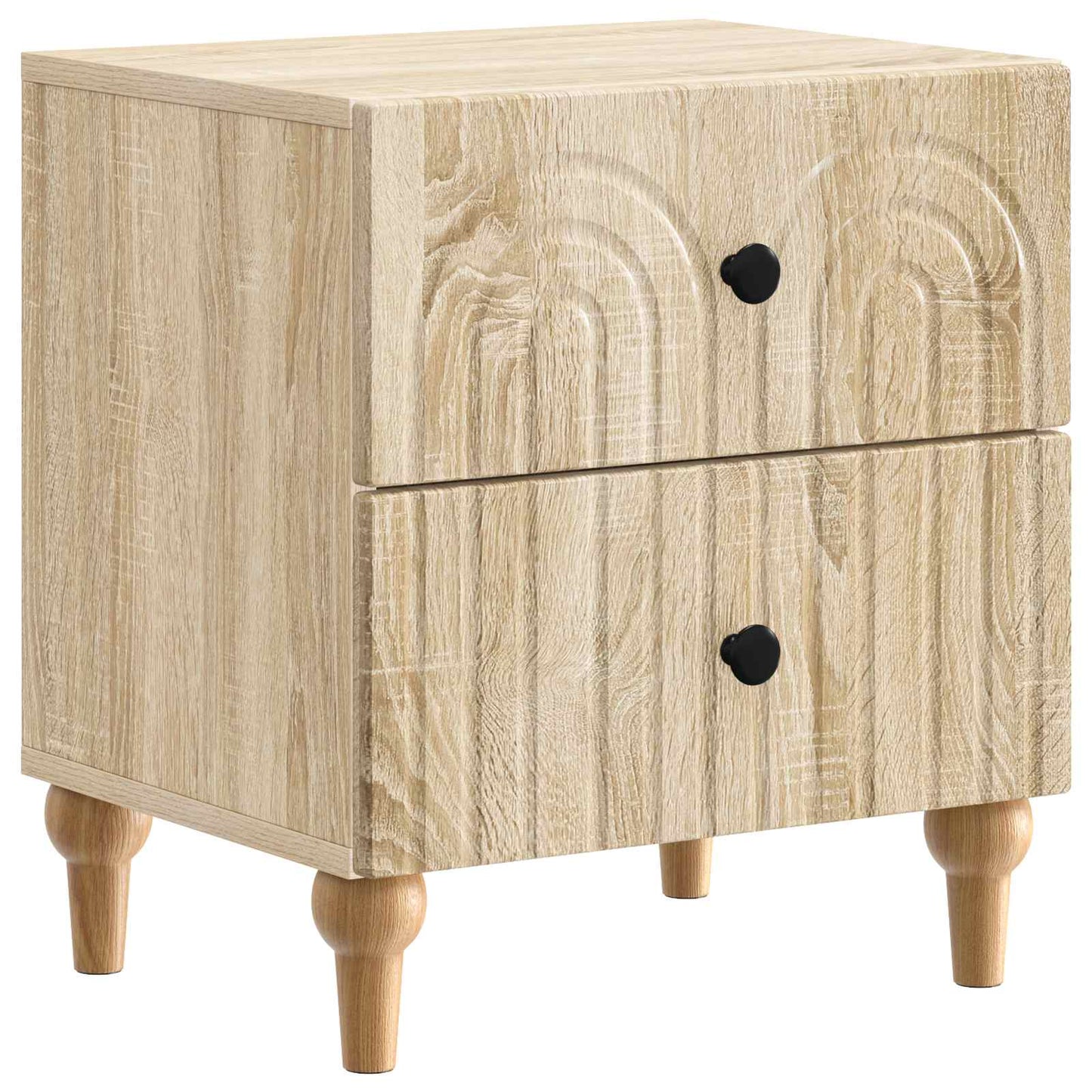 Nattbordskap Sonoma eik 43 x 34,5 x 48 cm Konstruert tre
