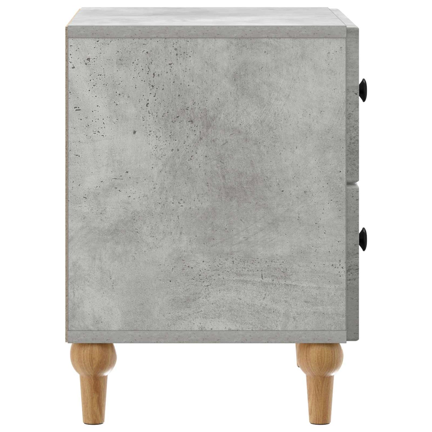 Nattbordskap Betonggrå 43 x 34,5 x 48 cm Konstruert tre