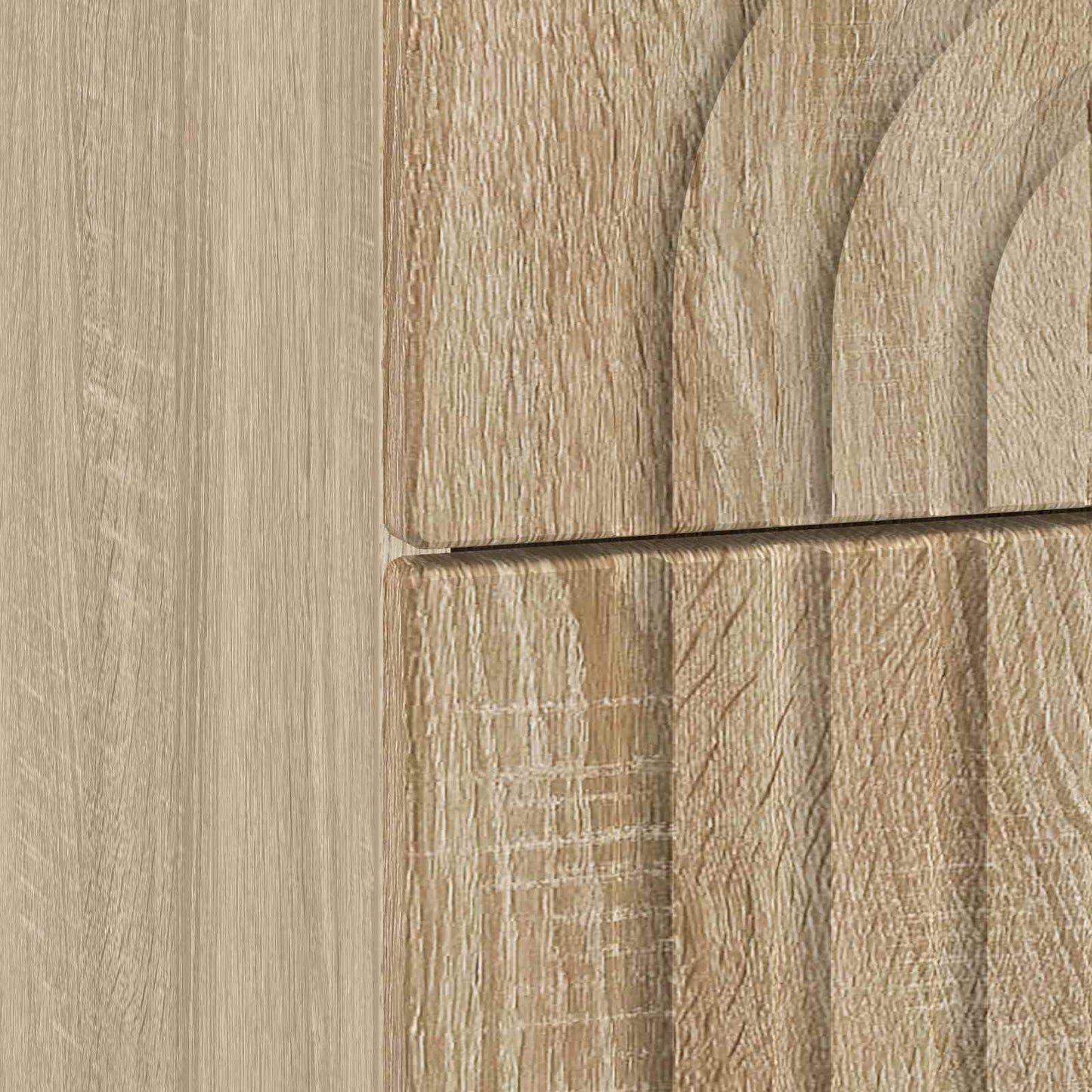 Nattbordskap Sonoma eik 62 x 34,5 x 48 cm Konstruert tre