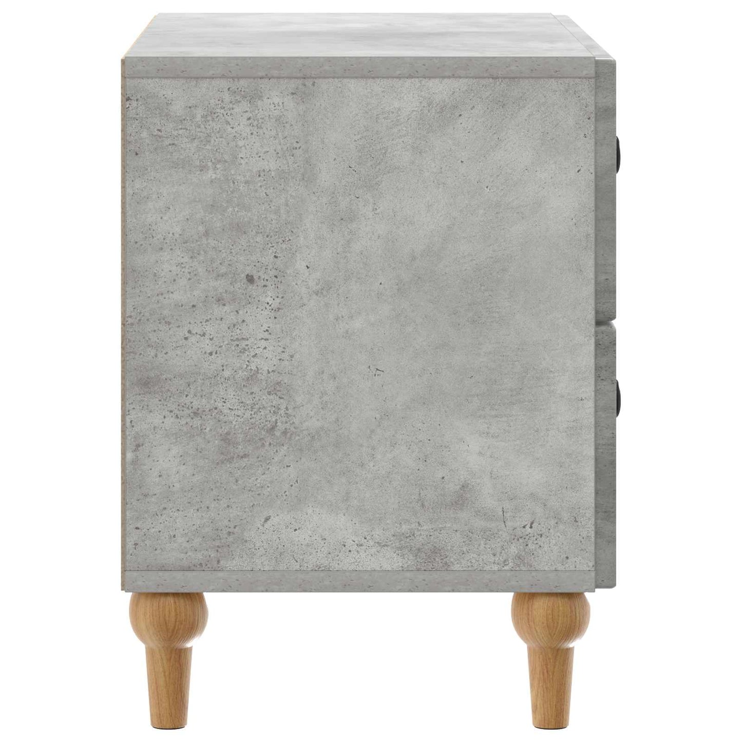 Nattbordskap Betonggrå 62 x 34,5 x 48 cm Konstruert tre