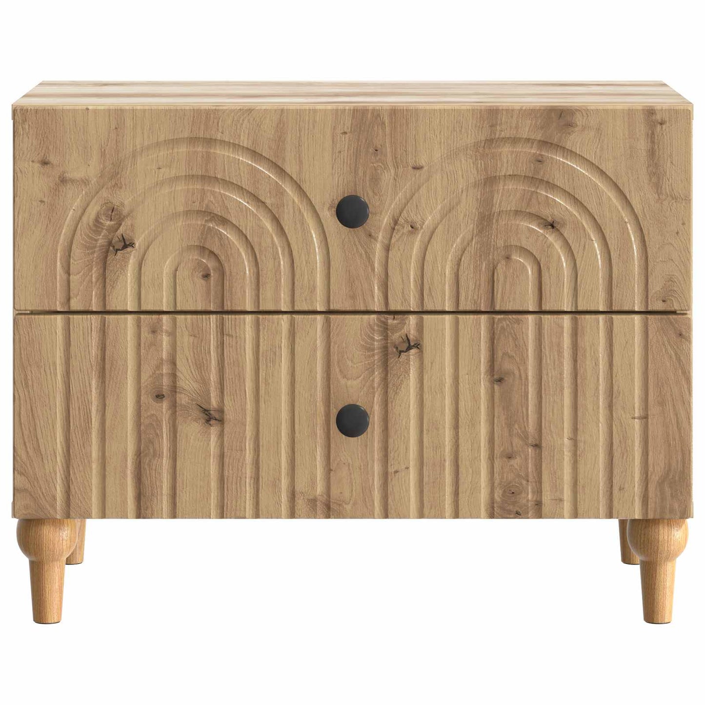Nattbordskap Artisan eik 62 x 34,5 x 48 cm Konstruert tre