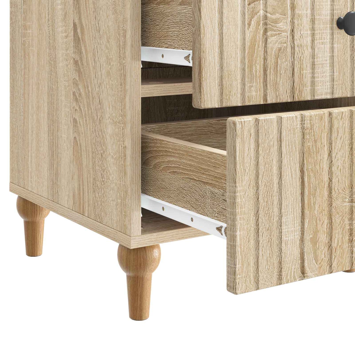 Nattbordskap Sonoma eik 43x 41 x 66,5 cm Konstruert tre