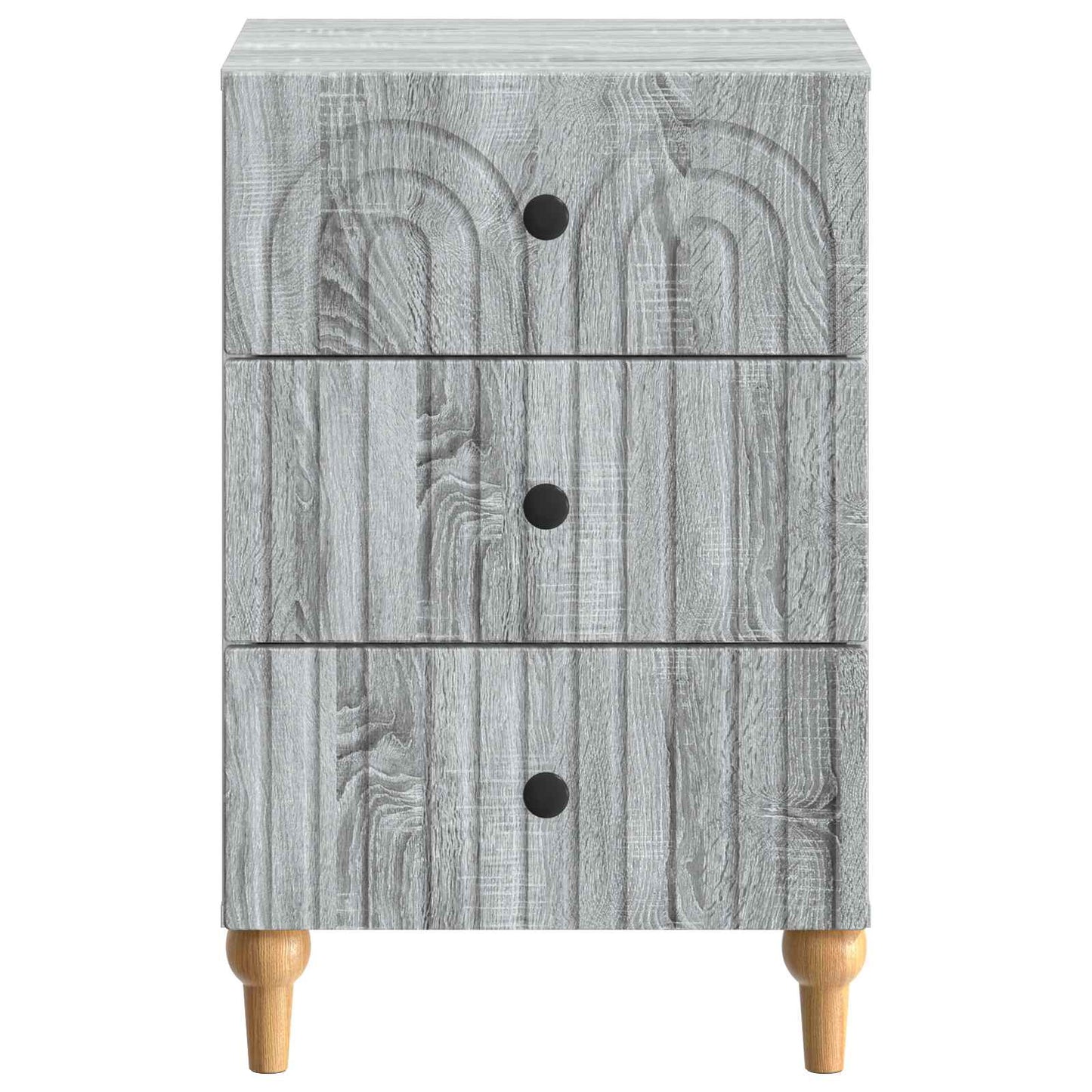 Nattbordskap Grå sonoma 43x 41 x 66,5 cm Konstruert tre