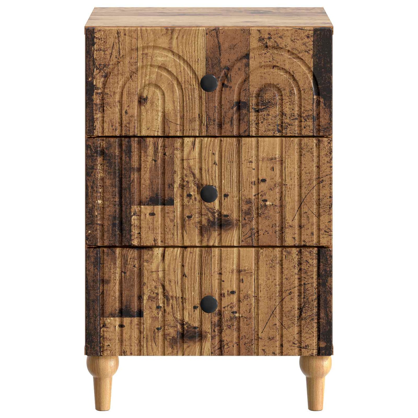 Nattbordskap Gammelt tre 43x 41 x 66,5 cm Konstruert tre
