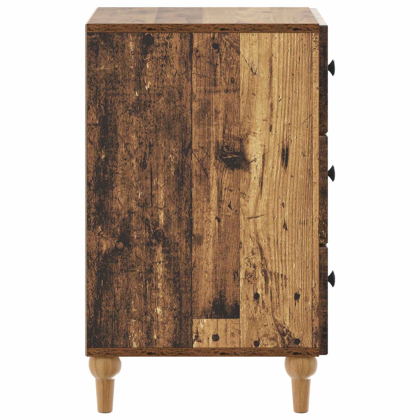 Nattbordskap Gammelt tre 43x 41 x 66,5 cm Konstruert tre
