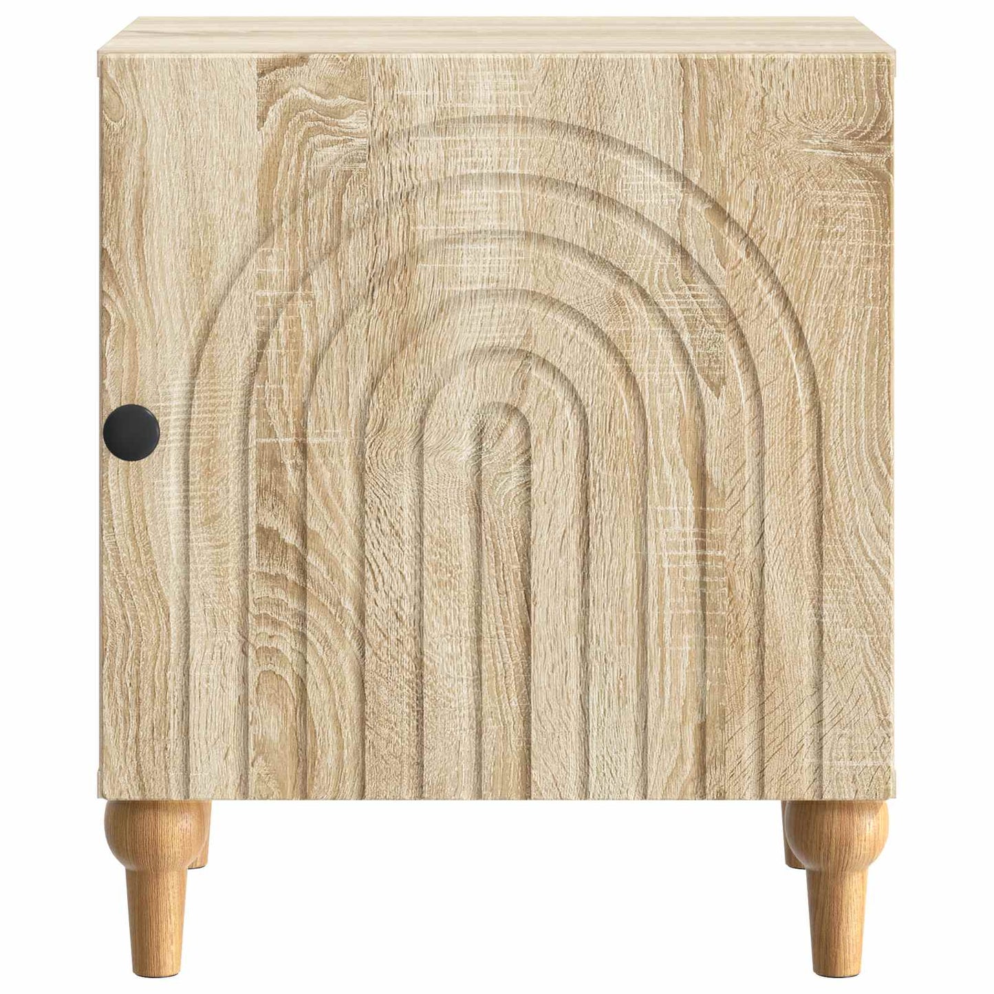 Nattbordskap 2 pcs Sonoma eik 43 x 34,5 x 50 cm Konstruert tre