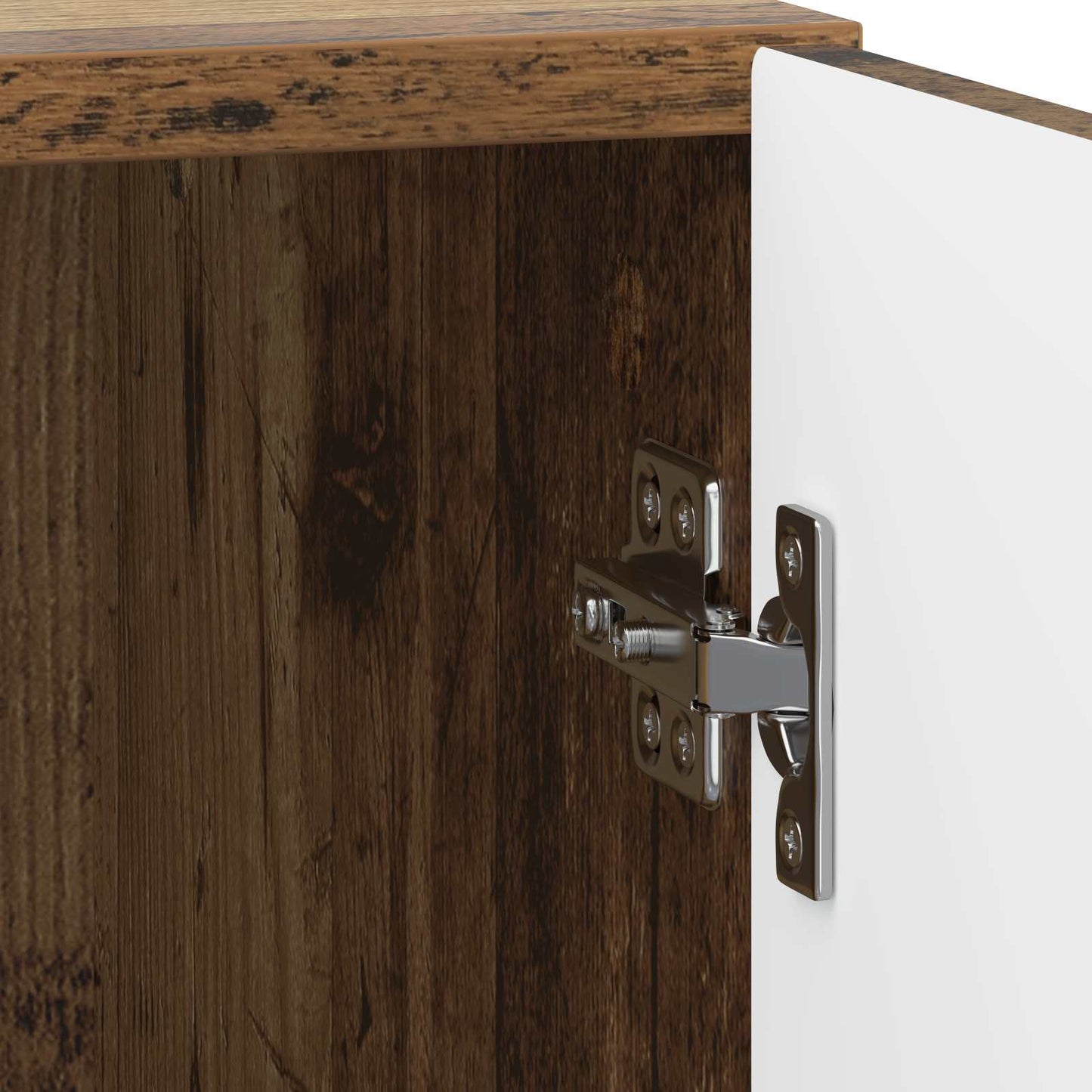 Nattbordskap Gammelt tre 43 x 34,5 x 50 cm Konstruert tre