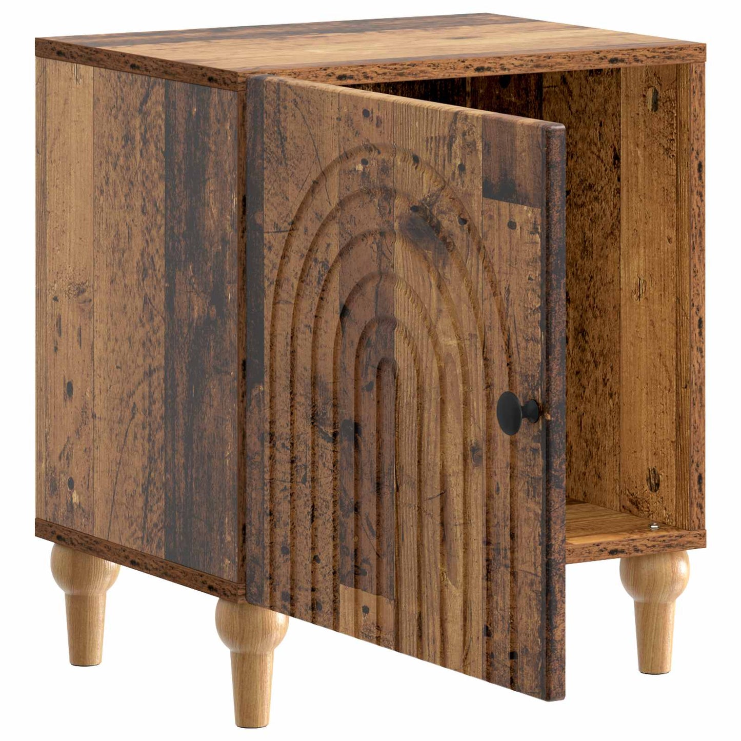 Nattbordskap Gammelt tre 43 x 34,5 x 50 cm Konstruert tre