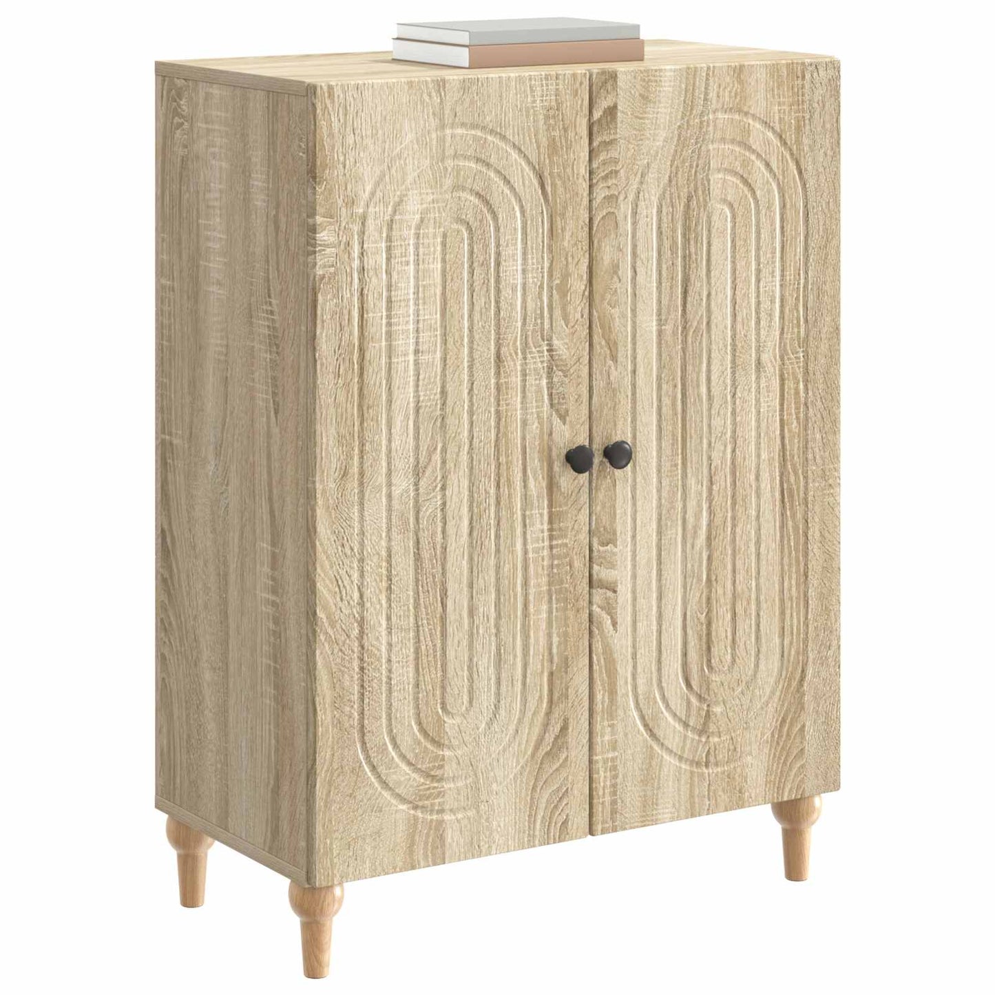 Serviesskap Sonoma eik 66 x 34,5 x 90 cm Konstruert tre