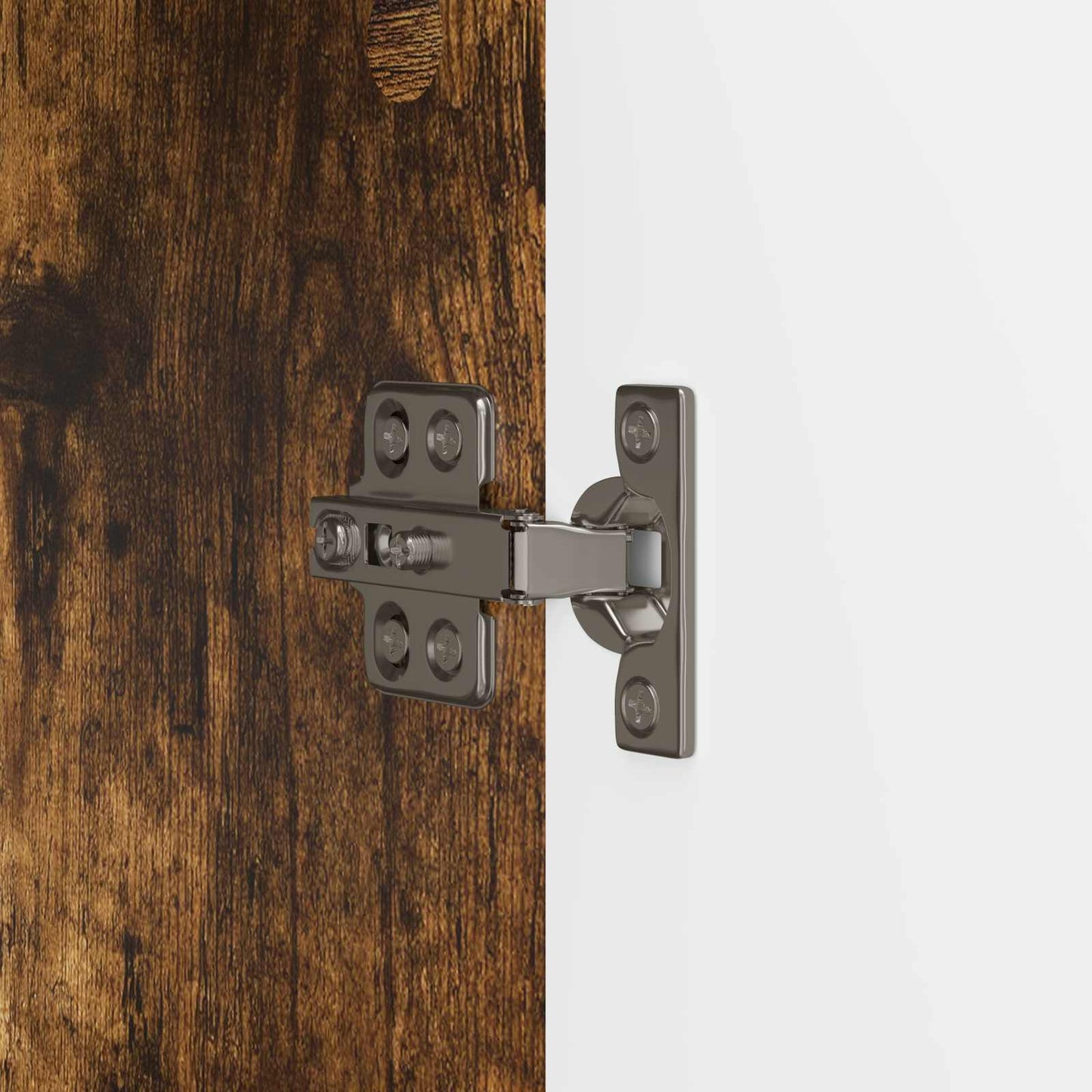 Serviesskap Røkt Eik 66 x 34,5 x 90 cm Konstruert tre