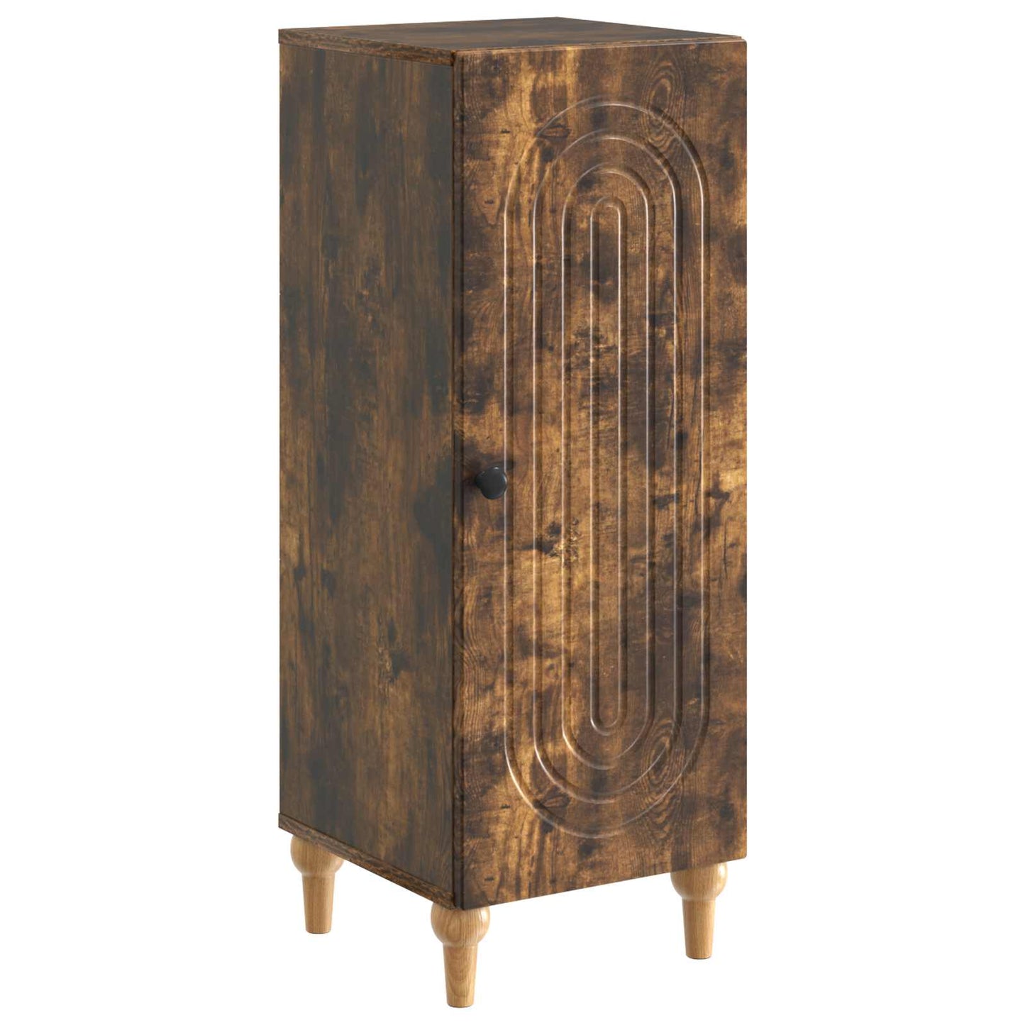 Serviesskap Røkt Eik 33 x 34,5 x 90 cm Konstruert tre