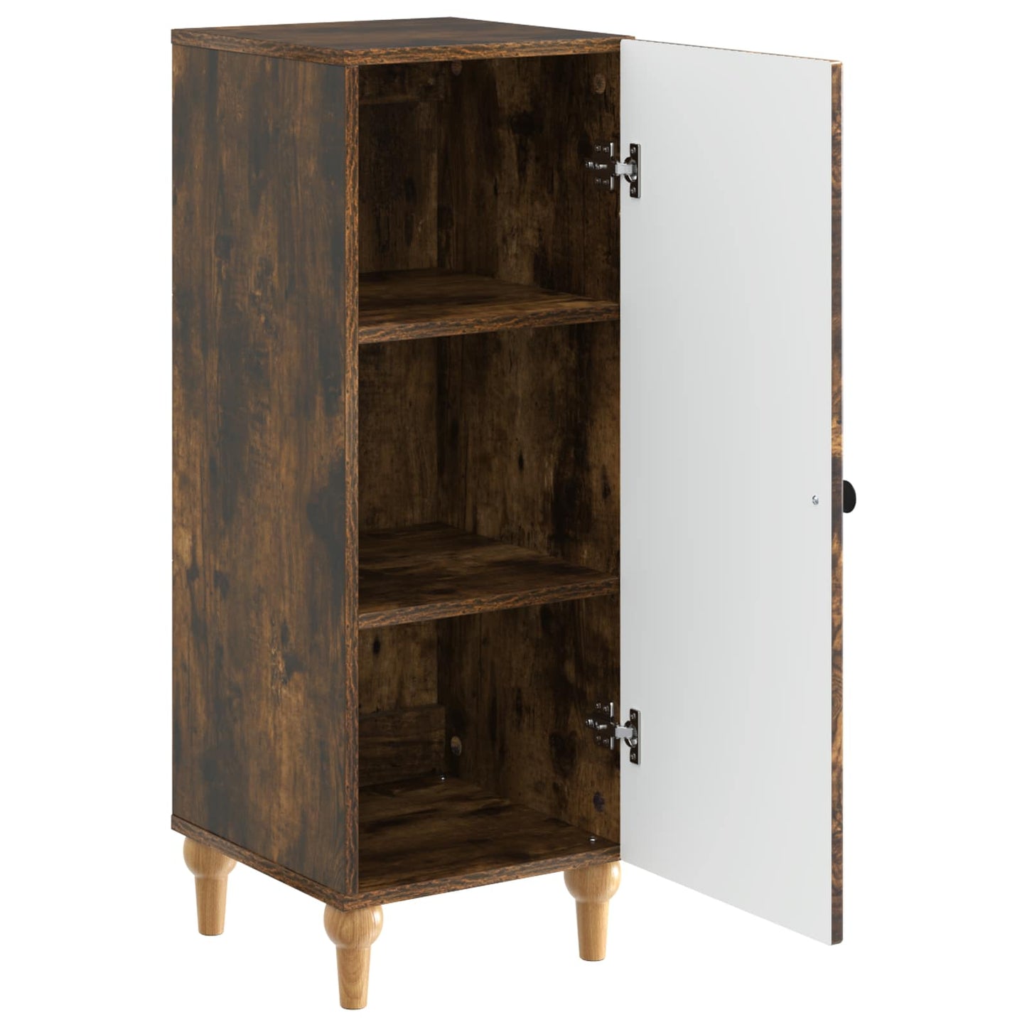 Serviesskap Røkt Eik 33 x 34,5 x 90 cm Konstruert tre