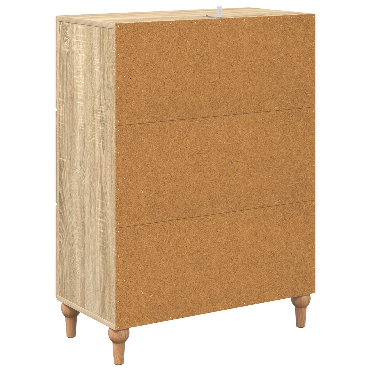 Skuffeskap Sonoma eik 66 x 34,5 x 90 cm Konstruert tre