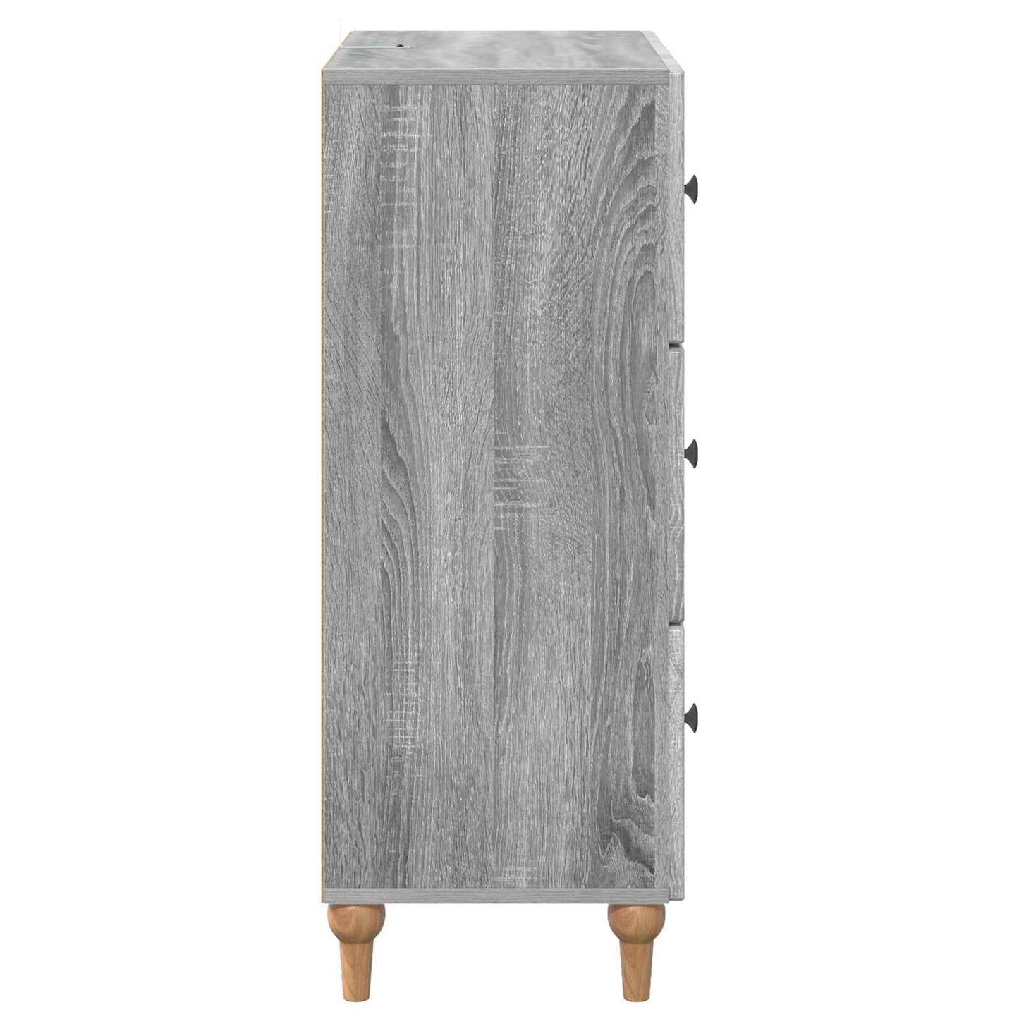 Skuffeskap Grå sonoma 66 x 34,5 x 90 cm Konstruert tre