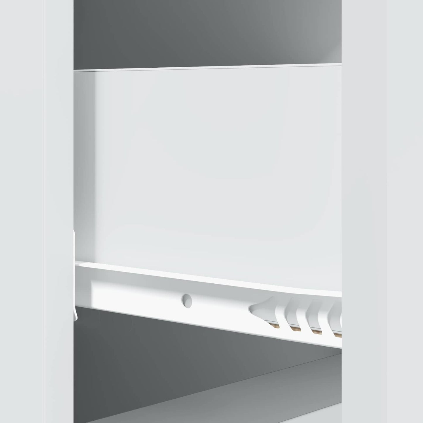 Skuffeskap Hvit 33 x 34,5 x 90 cm Konstruert tre