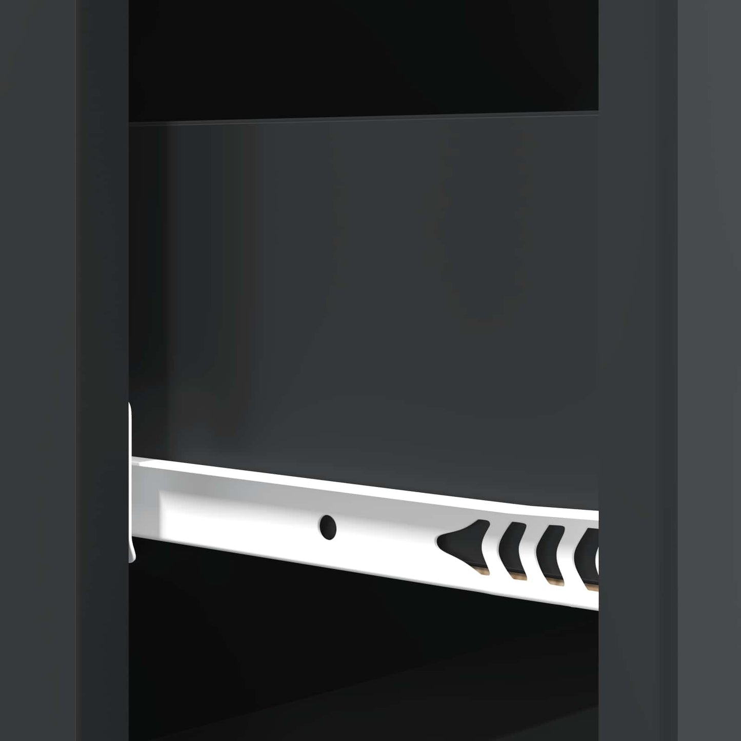 Skuffeskap Svart 33 x 34,5 x 90 cm Konstruert tre