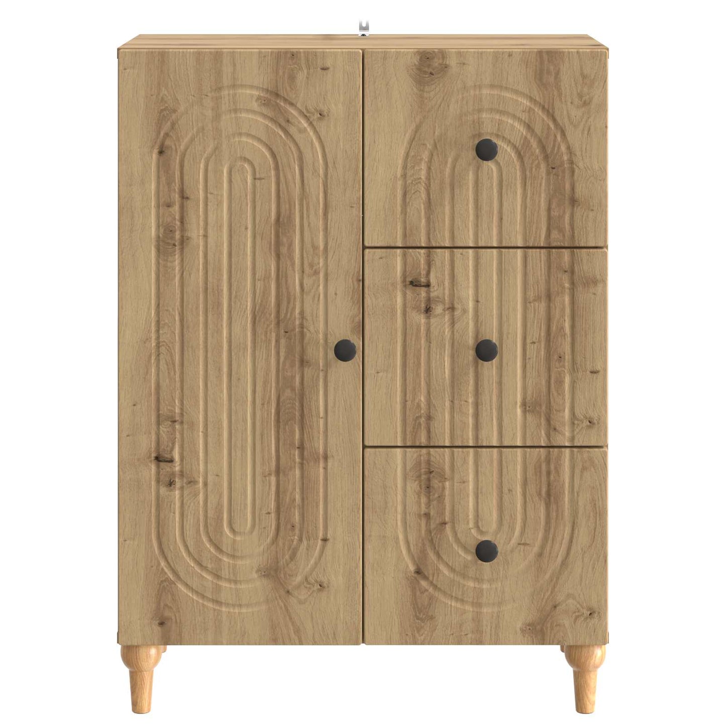 Serviesskap Artisan eik 66 x 34,5 x 90 cm Konstruert tre