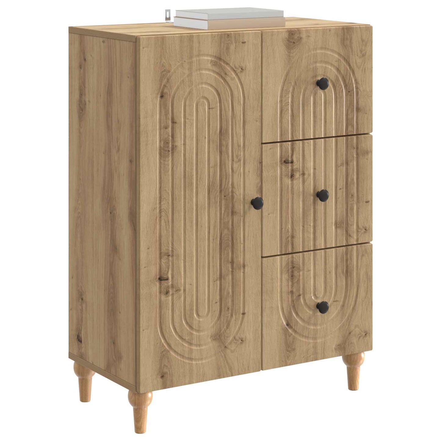 Serviesskap Artisan eik 66 x 34,5 x 90 cm Konstruert tre