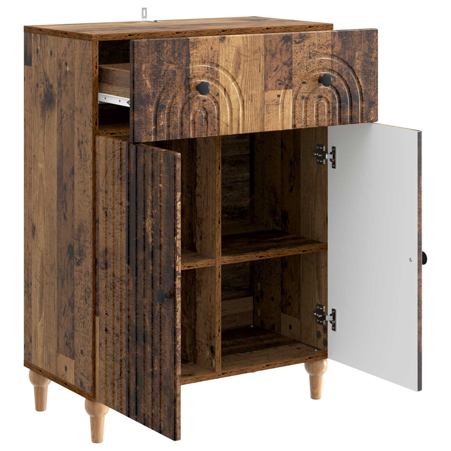 Serviesskap Gammelt tre 66 x 34,5 x 90 cm Konstruert tre