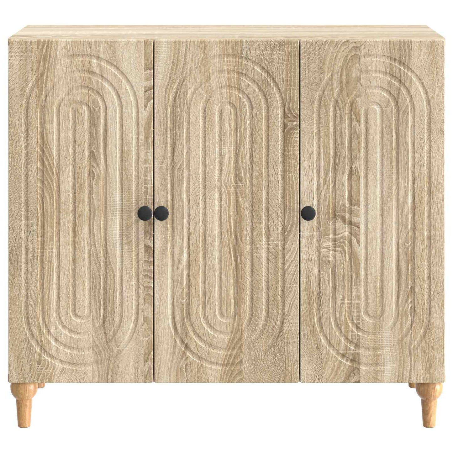 Serviesskap Sonoma eik 89 x 34,5 x 80 cm Konstruert tre