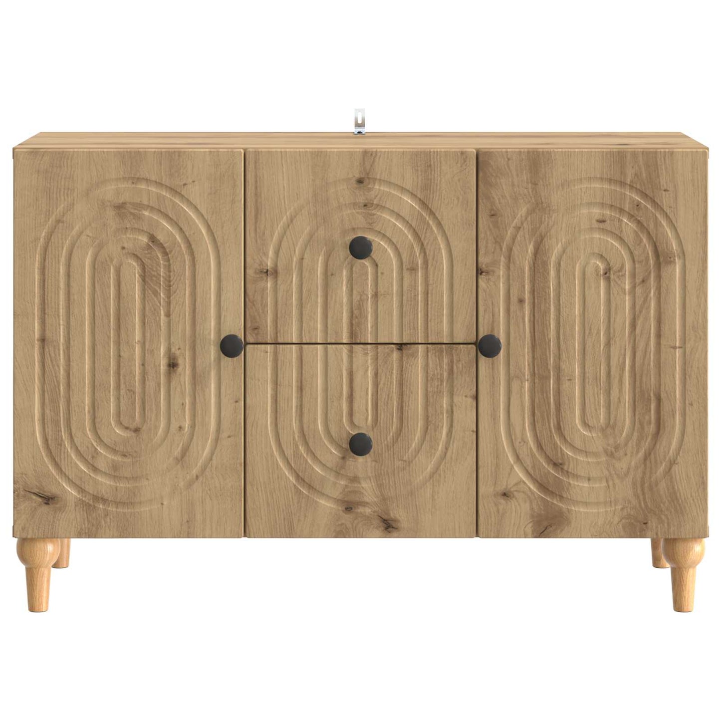TV-skap med skuff Artisan eik 89 x 34,5 x 60 cm Konstruert tre
