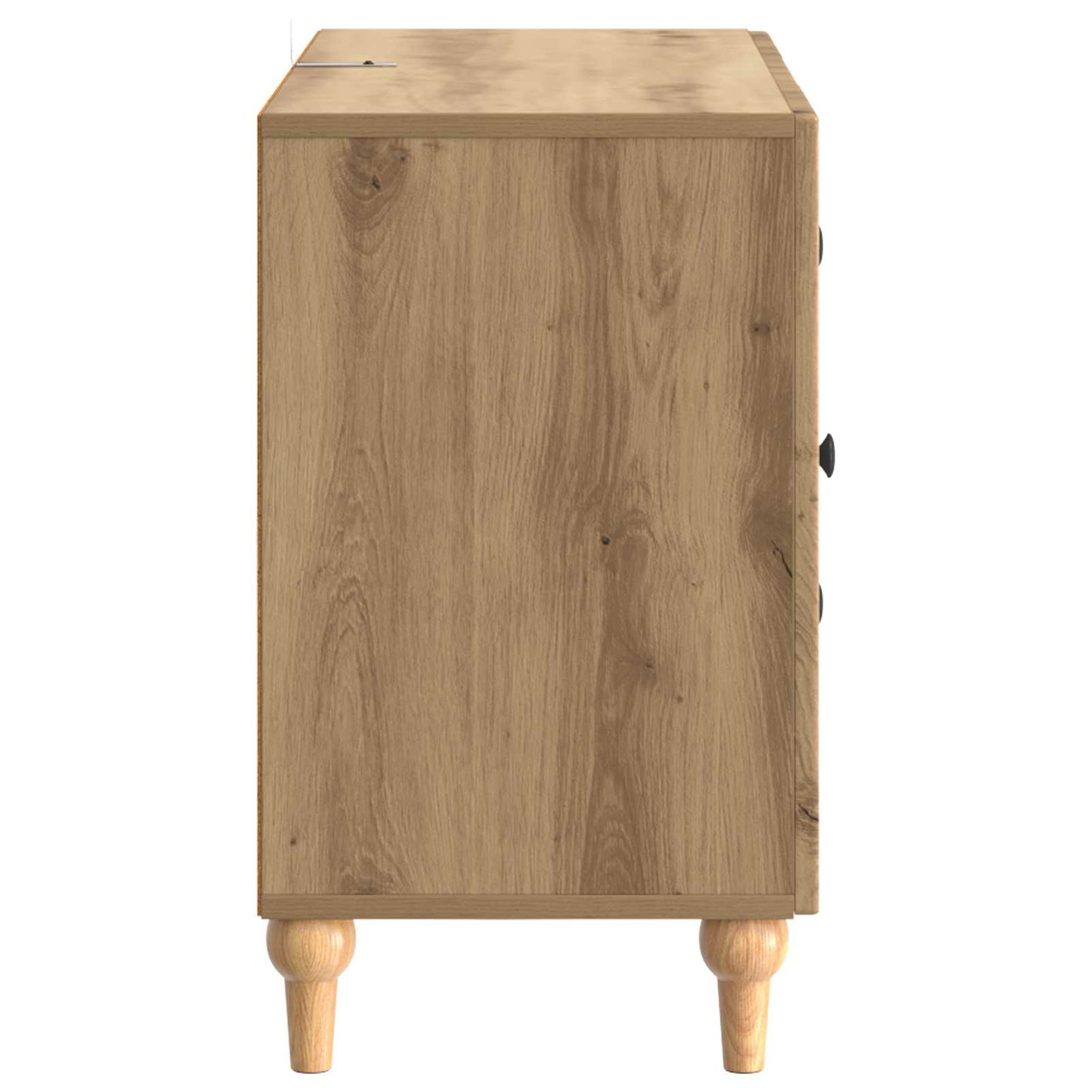 TV-skap med skuff Artisan eik 89 x 34,5 x 60 cm Konstruert tre