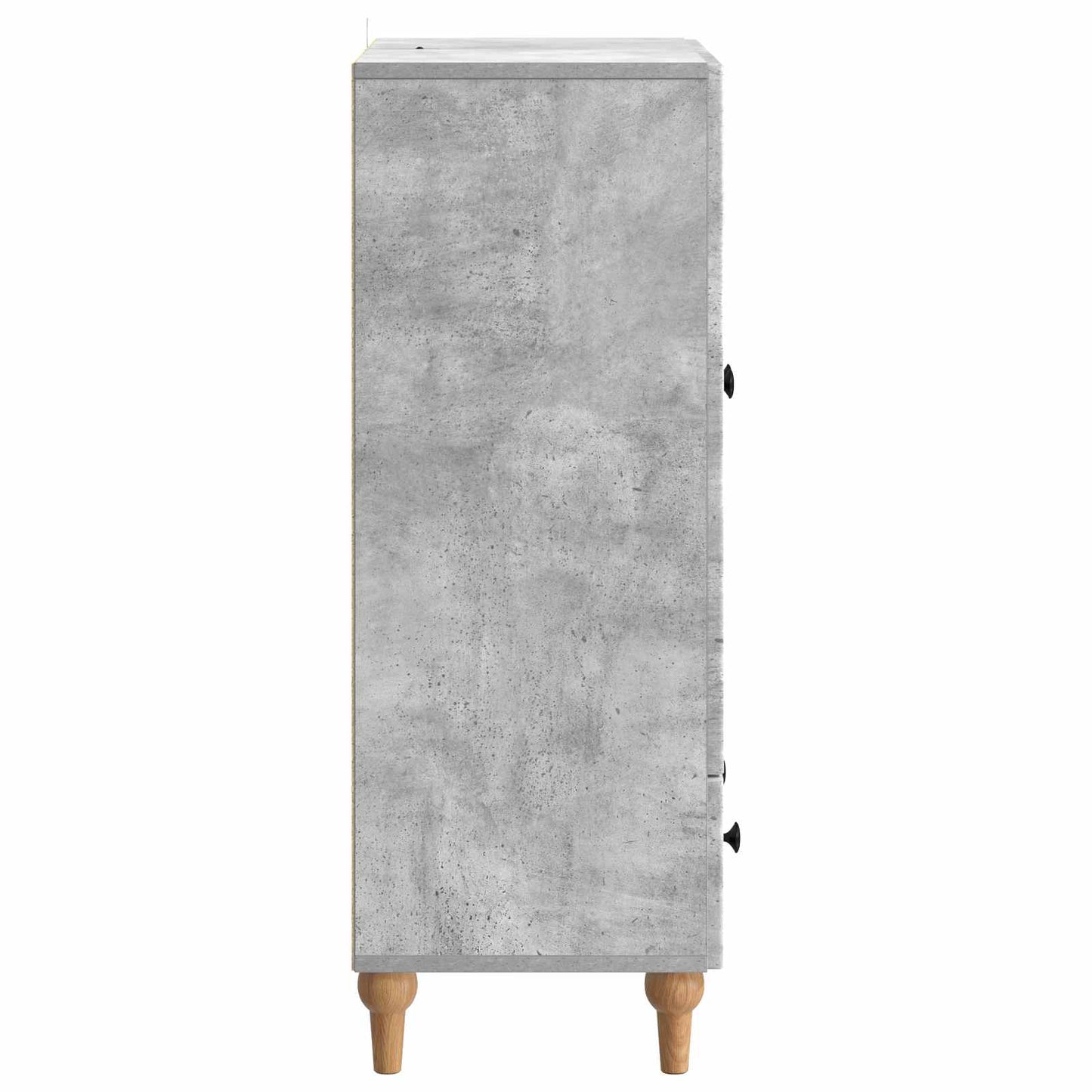 Serviesskap Betonggrå 66 x 34,5 x 95 cm Konstruert tre