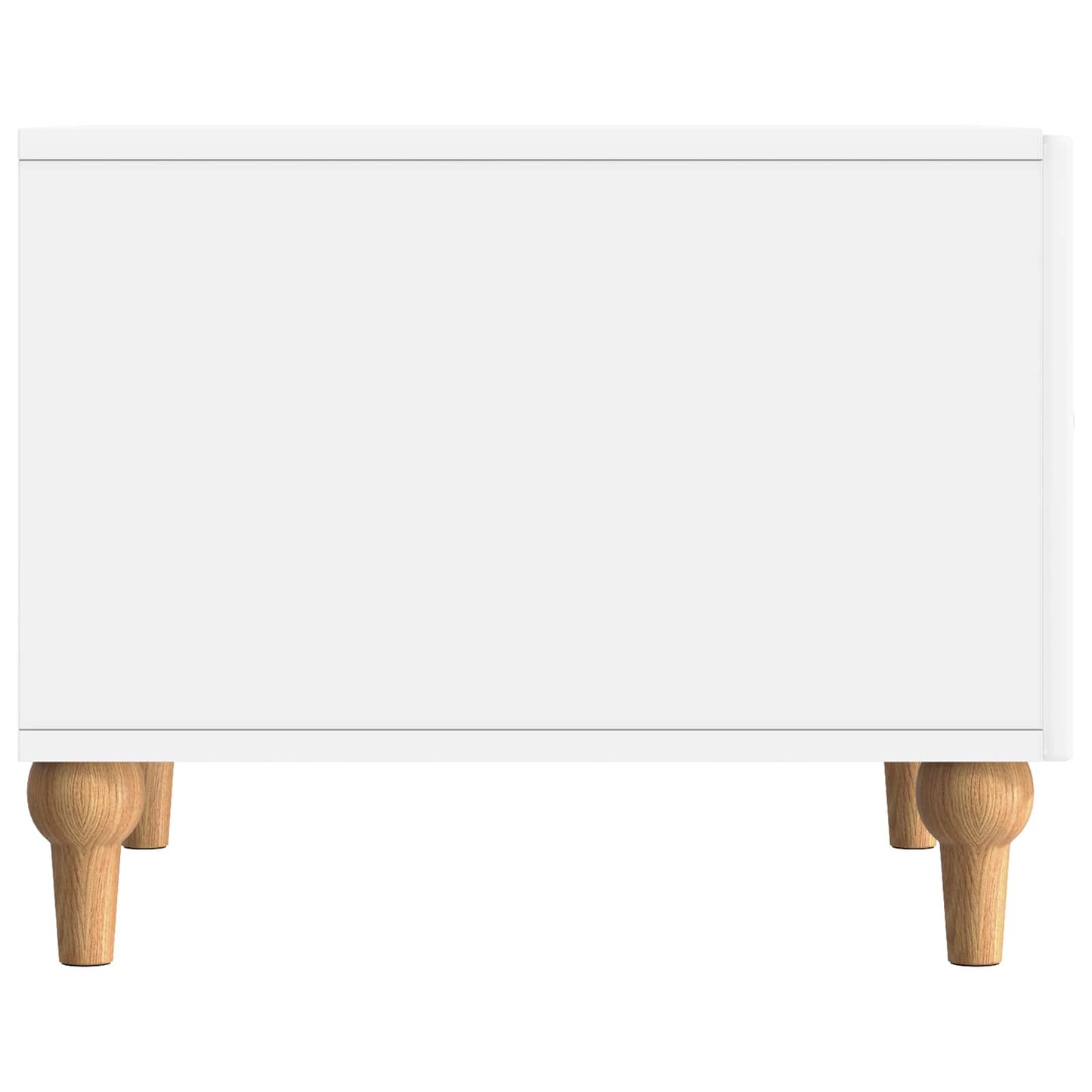 Kaffebord med skuff Hvit 49 x 50 x 40 cm Konstruert tre