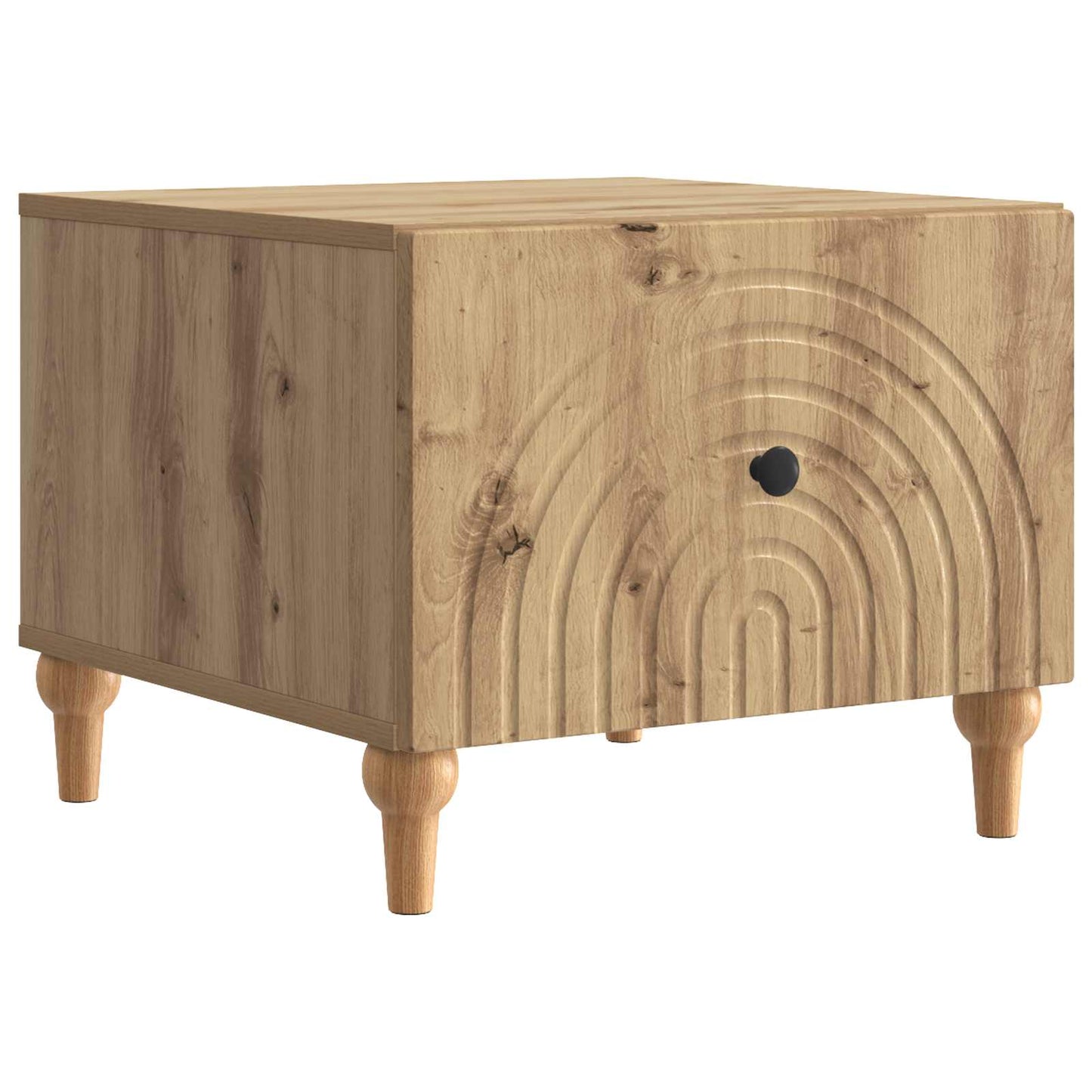 Kaffebord med skuff Artisan eik 49 x 50 x 40 cm Konstruert tre