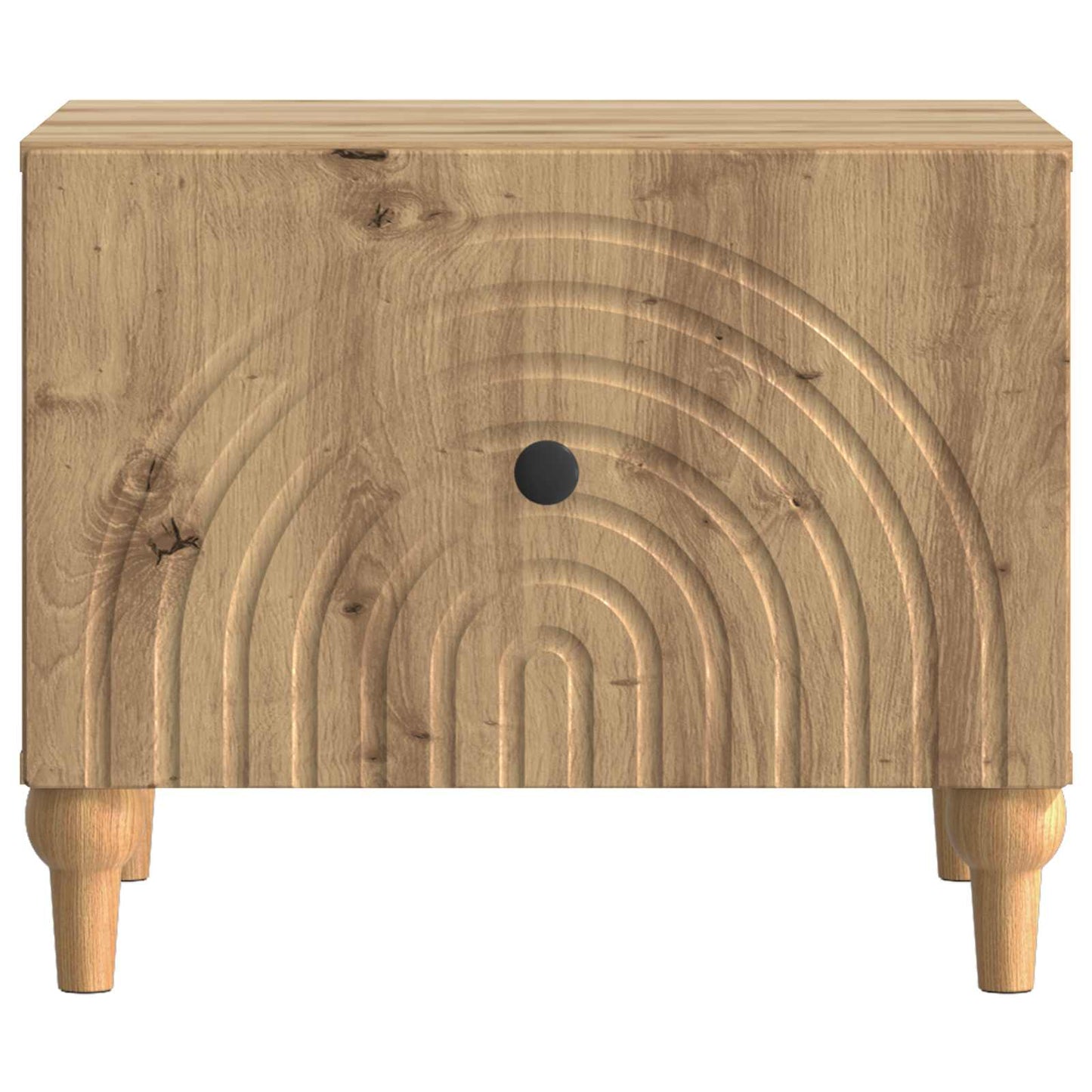 Kaffebord med skuff Artisan eik 49 x 50 x 40 cm Konstruert tre