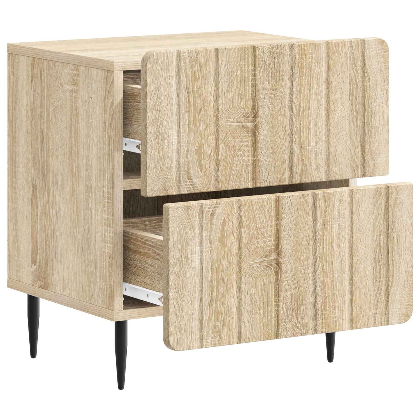 Nattbordskap Sonoma eik 43 x 34,5 x 49,5 cm Konstruert tre