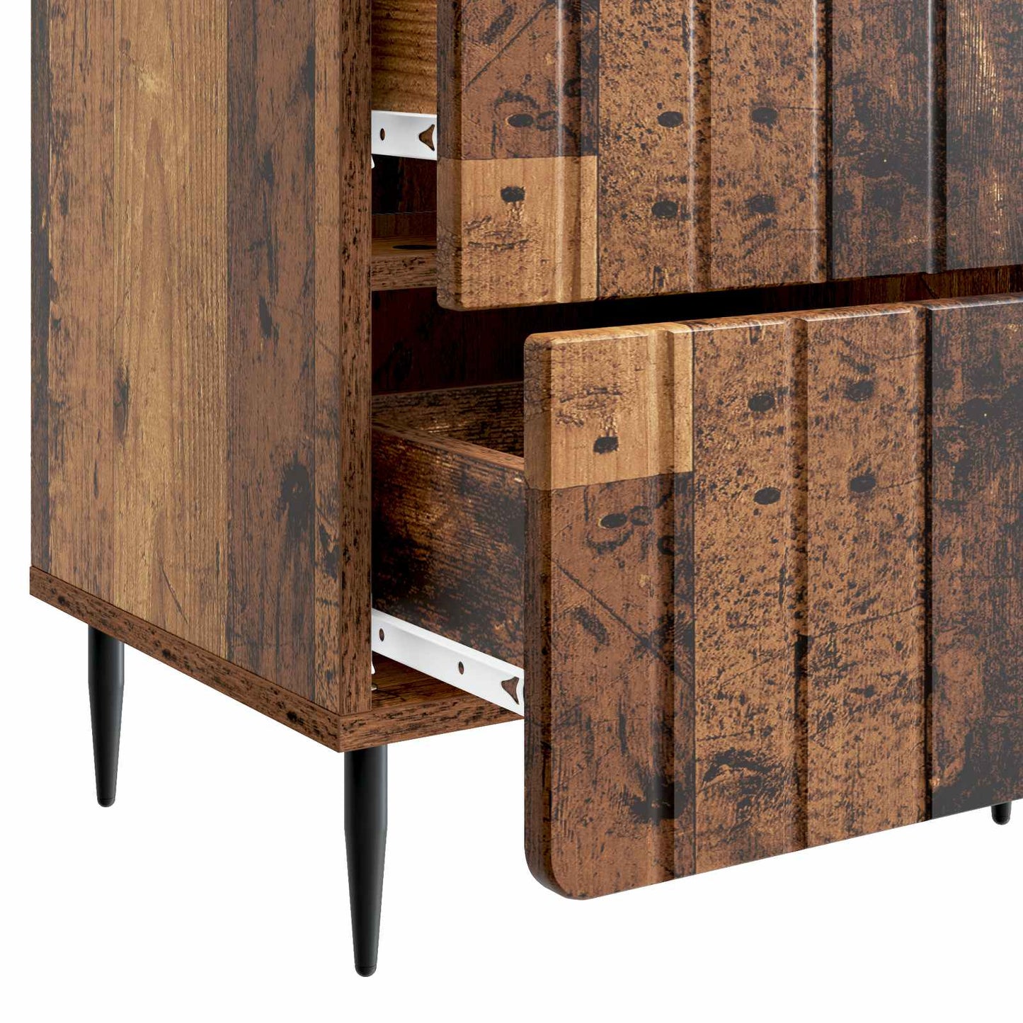 Nattbordskap Gammelt tre 43 x 34,5 x 49,5 cm Konstruert tre