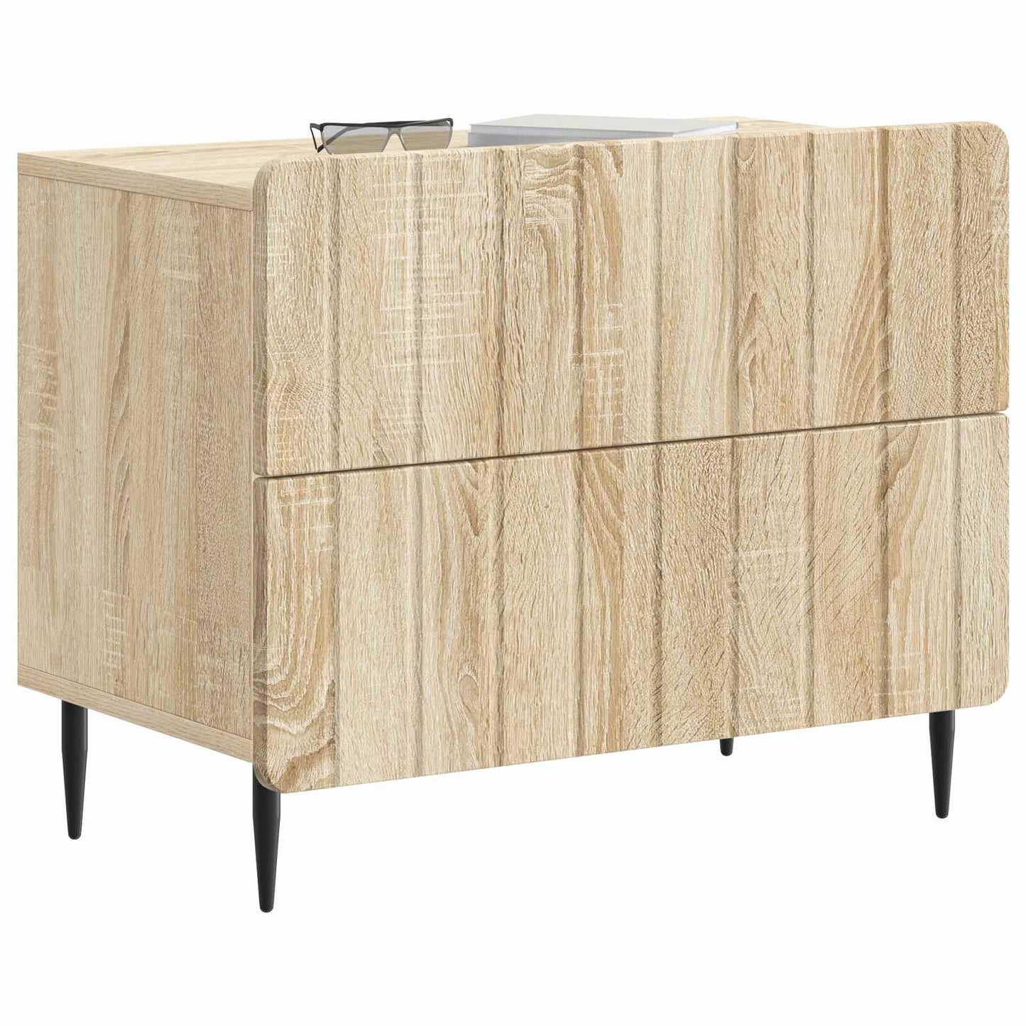 Nattbordskap Sonoma eik 62 x 34,5 x 49,5 cm Konstruert tre