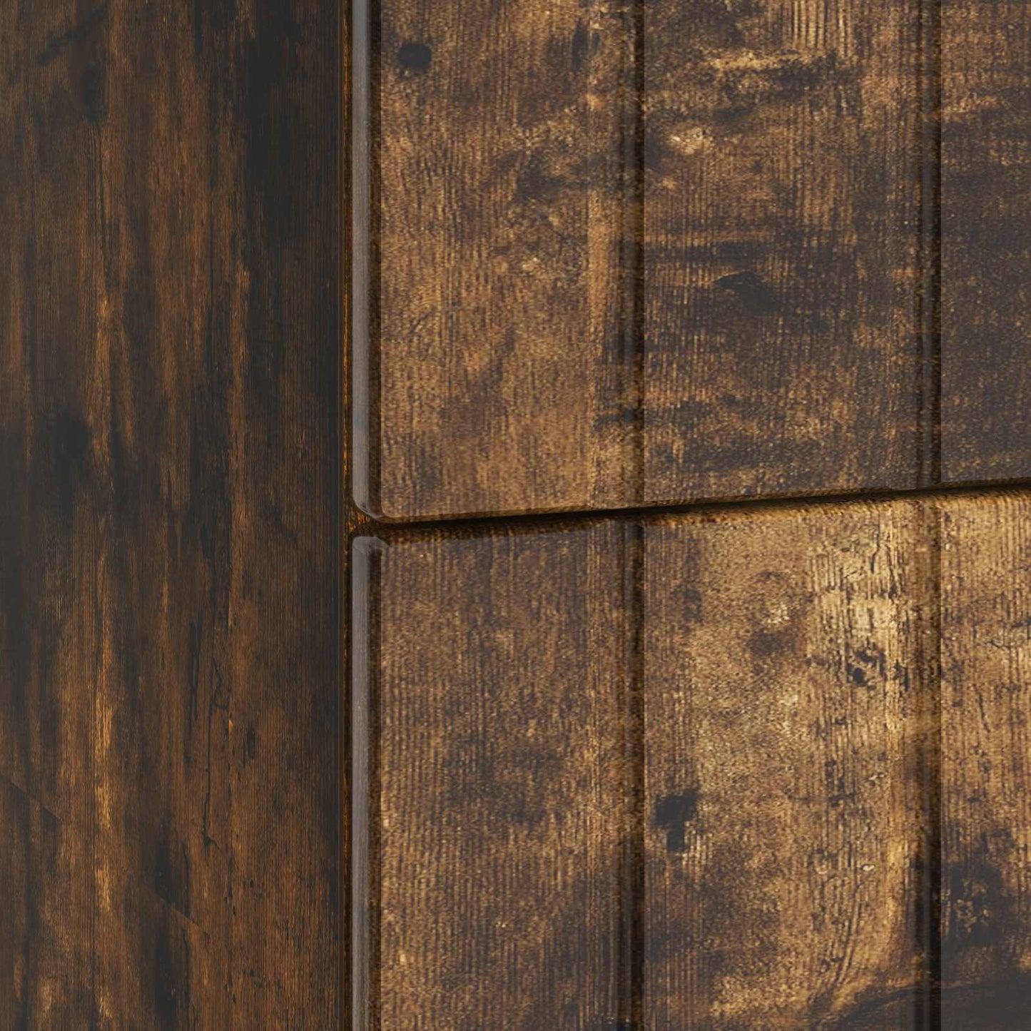 Nattbordskap Røkt Eik 62 x 34,5 x 49,5 cm Konstruert tre