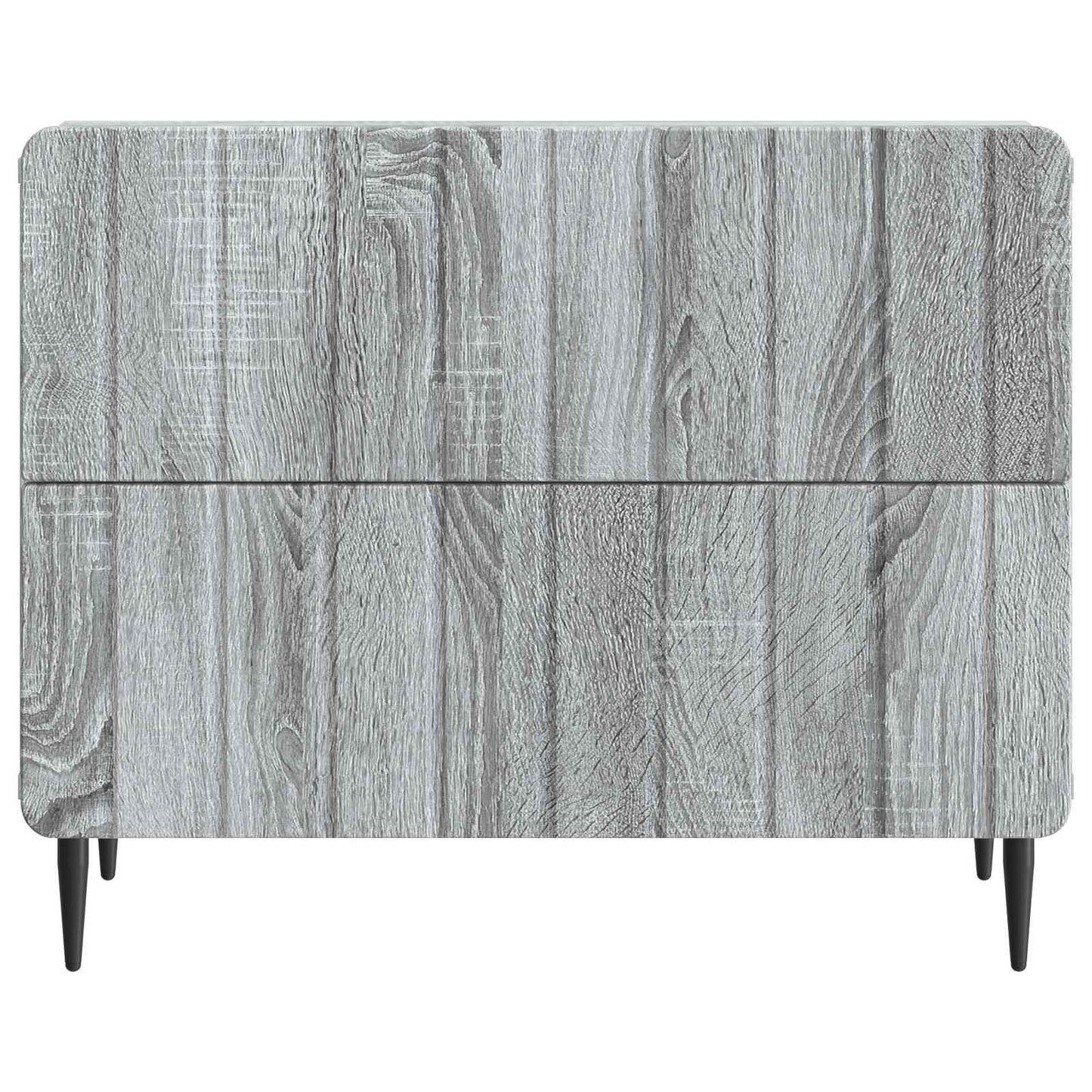 Nattbordskap Grå sonoma 62 x 34,5 x 49,5 cm Konstruert tre