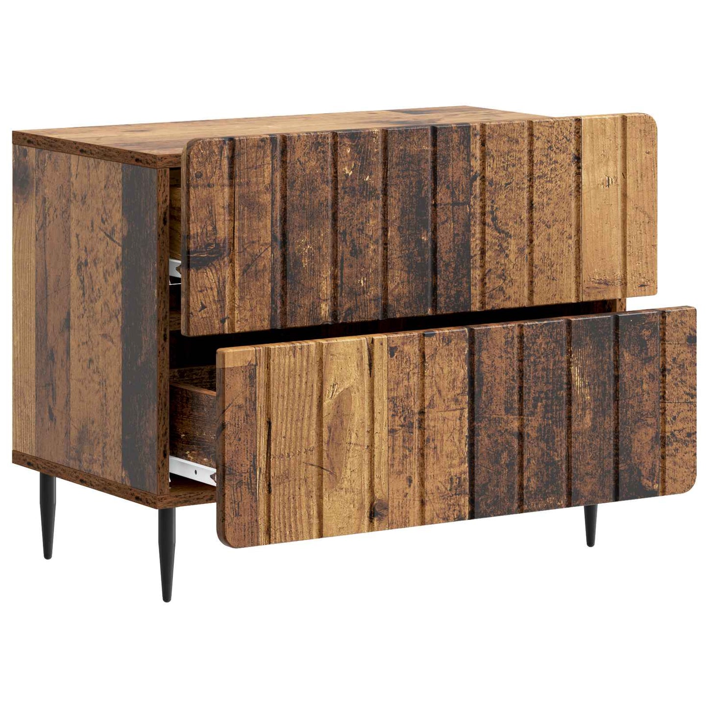 Nattbordskap Gammelt tre 62 x 34,5 x 49,5 cm Konstruert tre