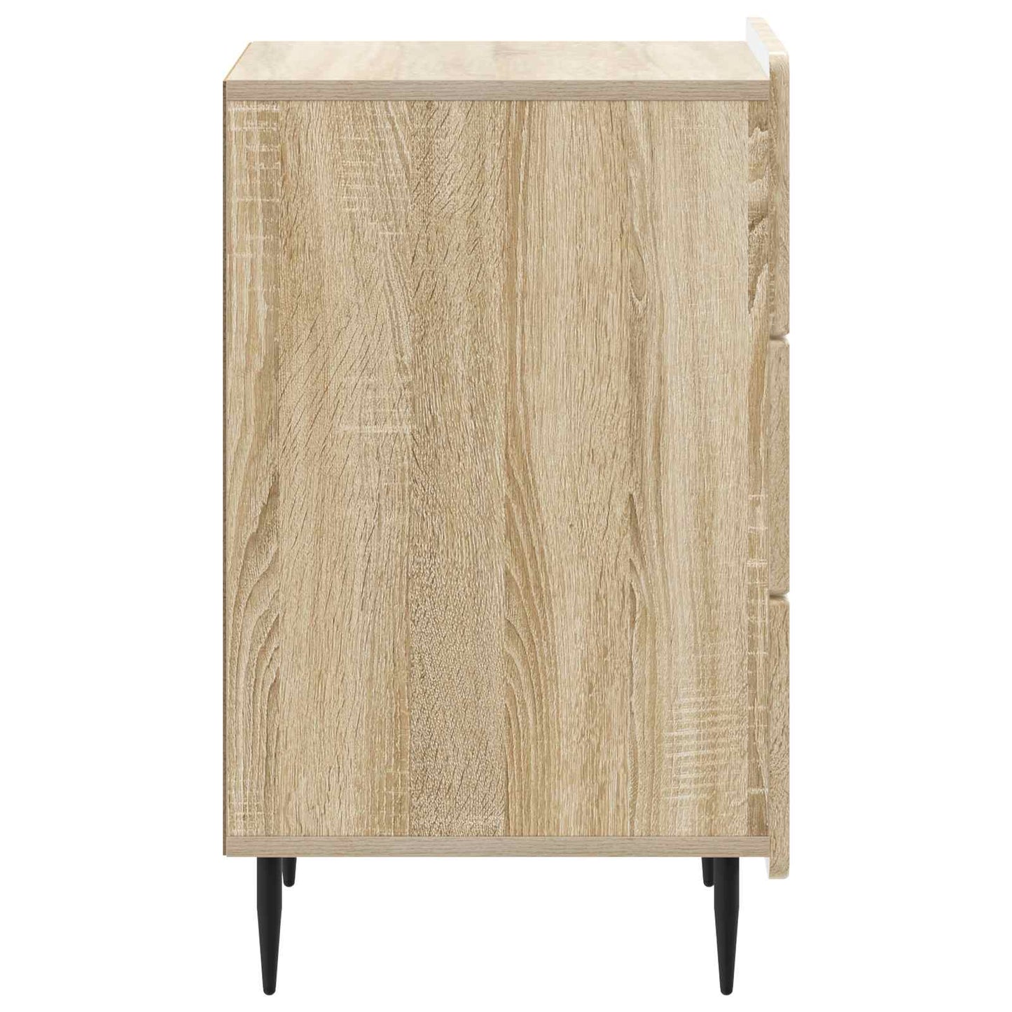 Nattbordskap med skuff Sonoma eik 43x 41 x 68 cm Konstruert tre