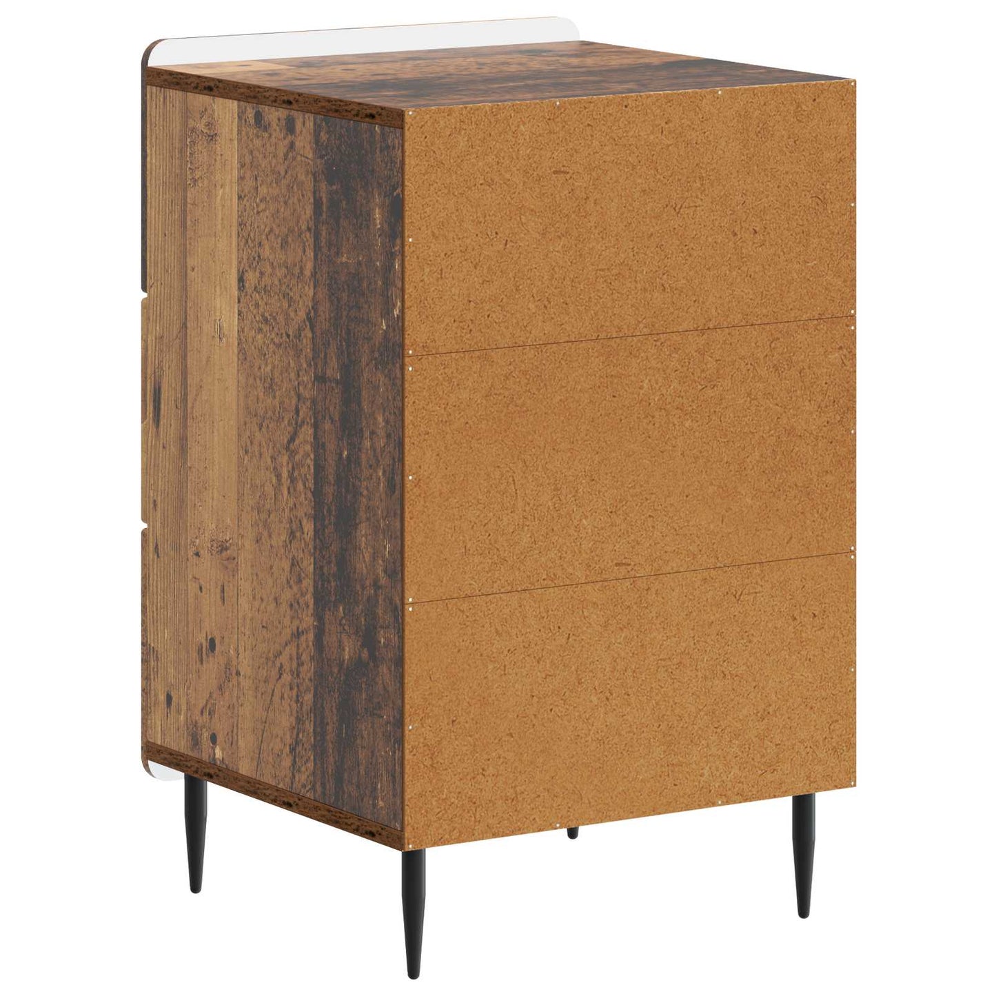 Nattbordskap Gammelt tre 43x 41 x 68 cm Konstruert tre