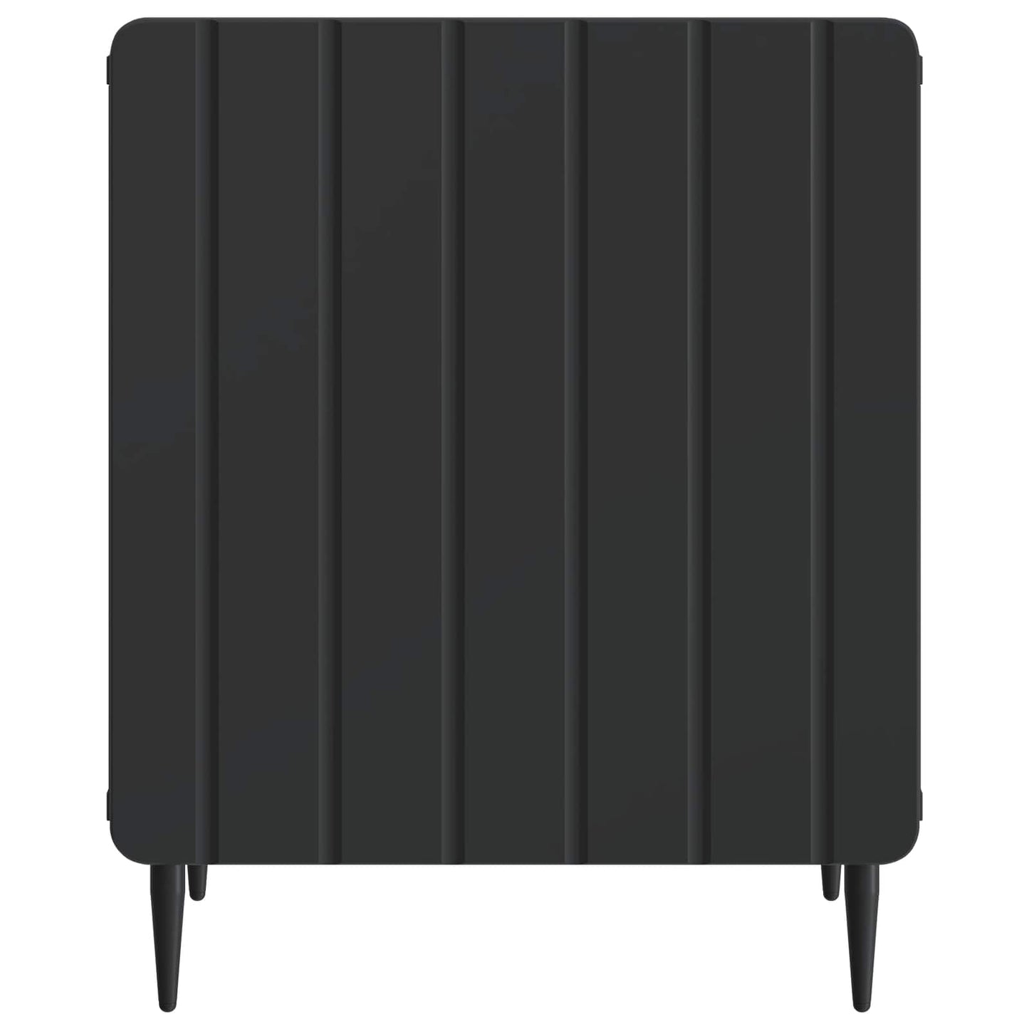 Nattbordskap Svart 43 x 34,5 x 52 cm Konstruert tre