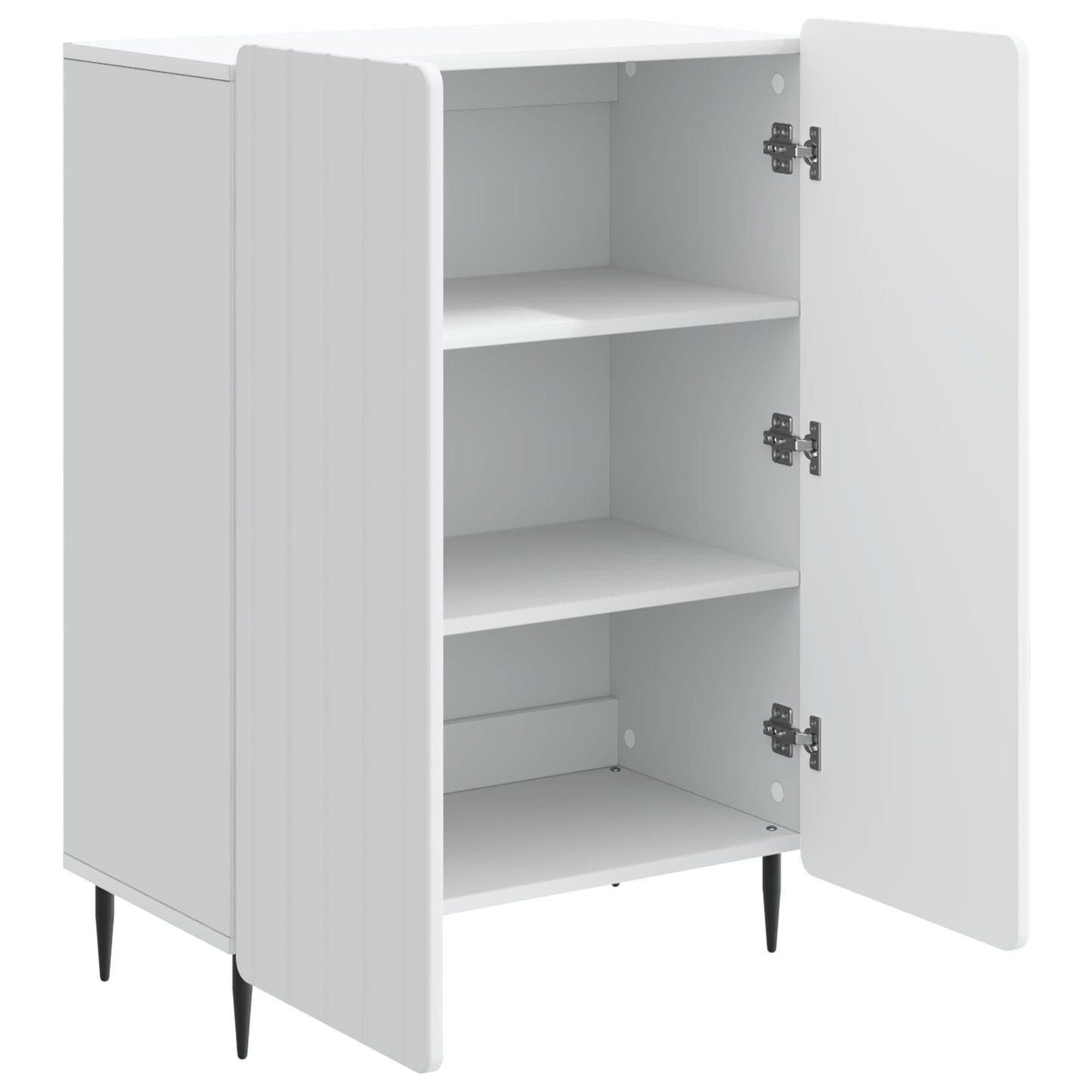 Serviesskap Hvit 66 x 34,5 x 92 cm Konstruert tre