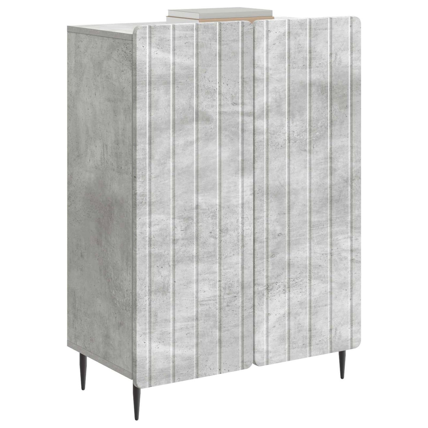 Serviesskap Betonggrå 66 x 34,5 x 92 cm Konstruert tre