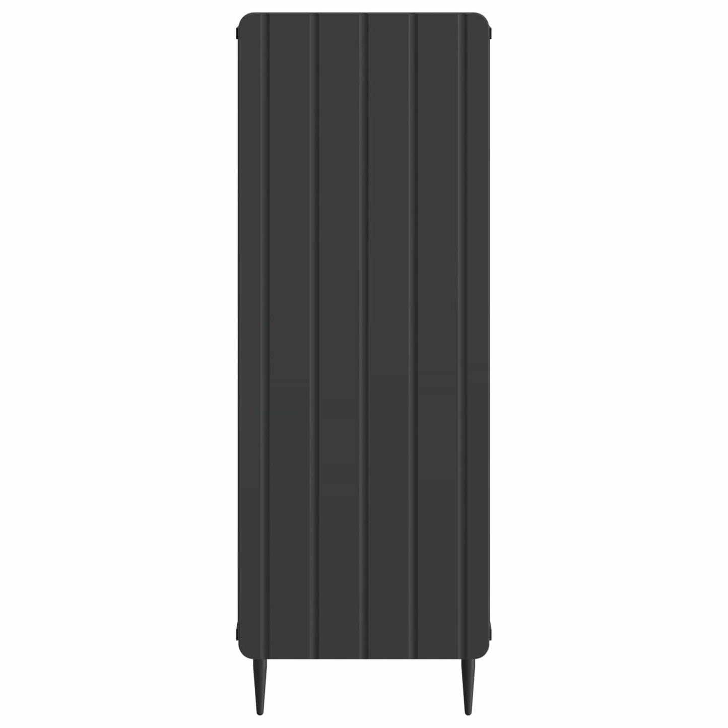 Serviesskap Svart 34,5 x 33 x 92 cm Konstruert tre
