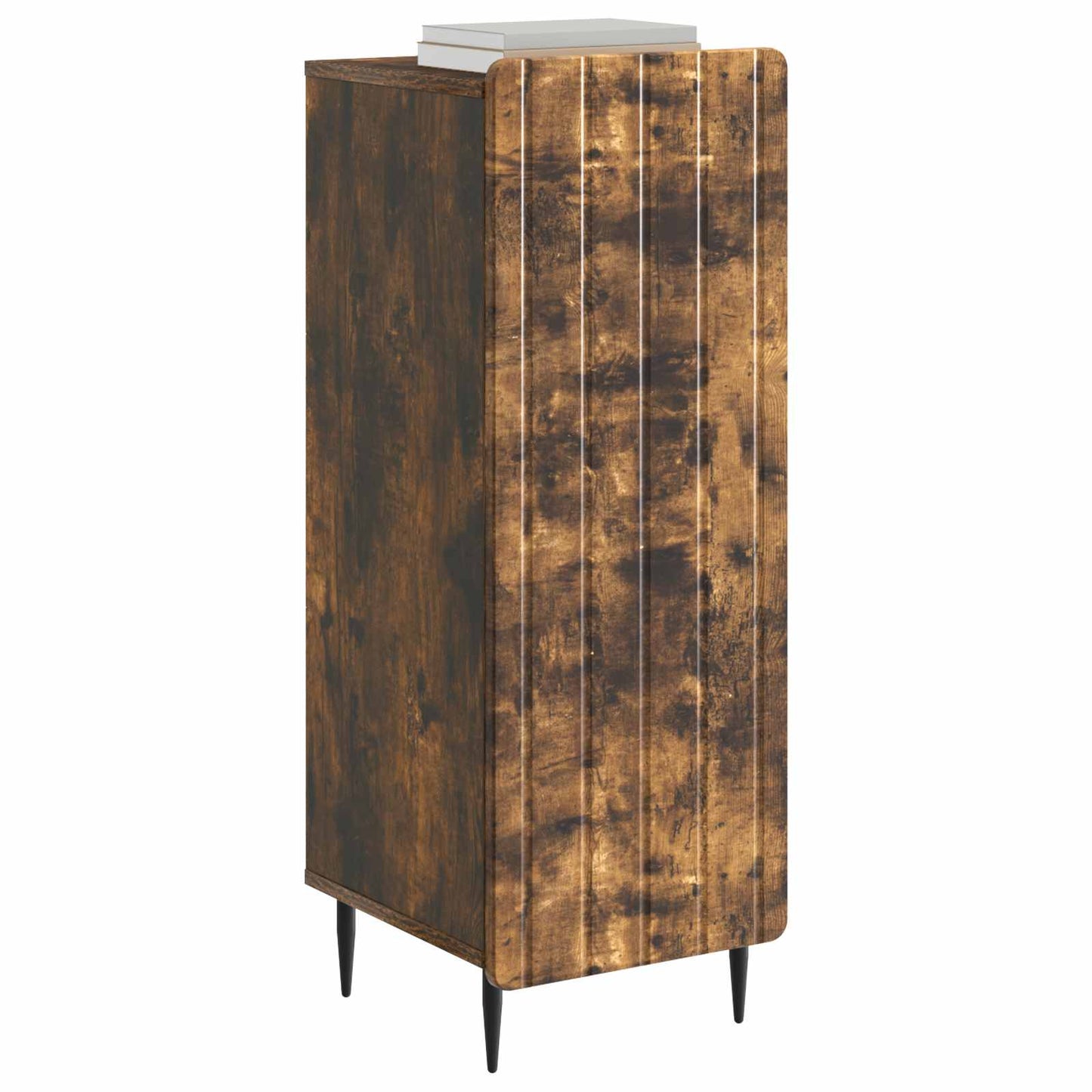 Serviesskap Røkt Eik 34,5 x 33 x 92 cm Konstruert tre