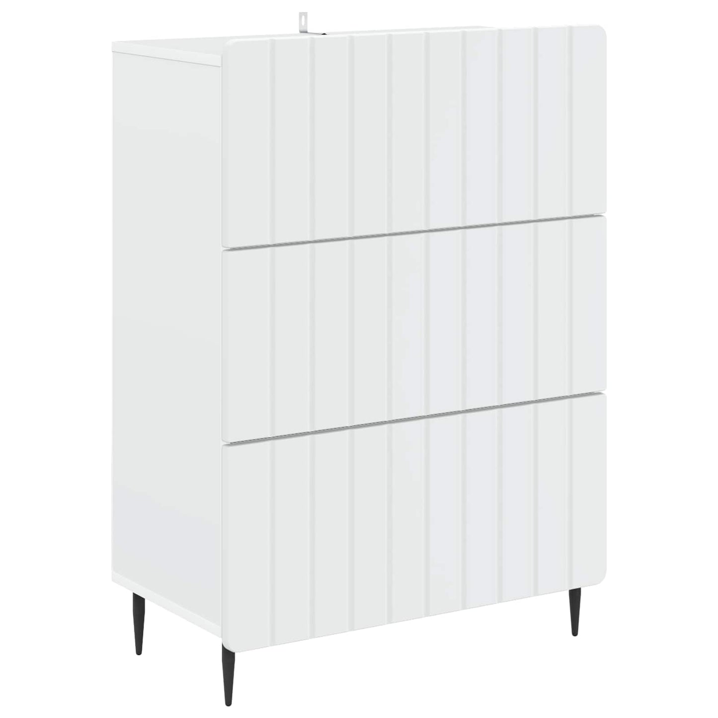 Skuffeskap Hvit 66 x 34,5 x 92 cm Konstruert tre
