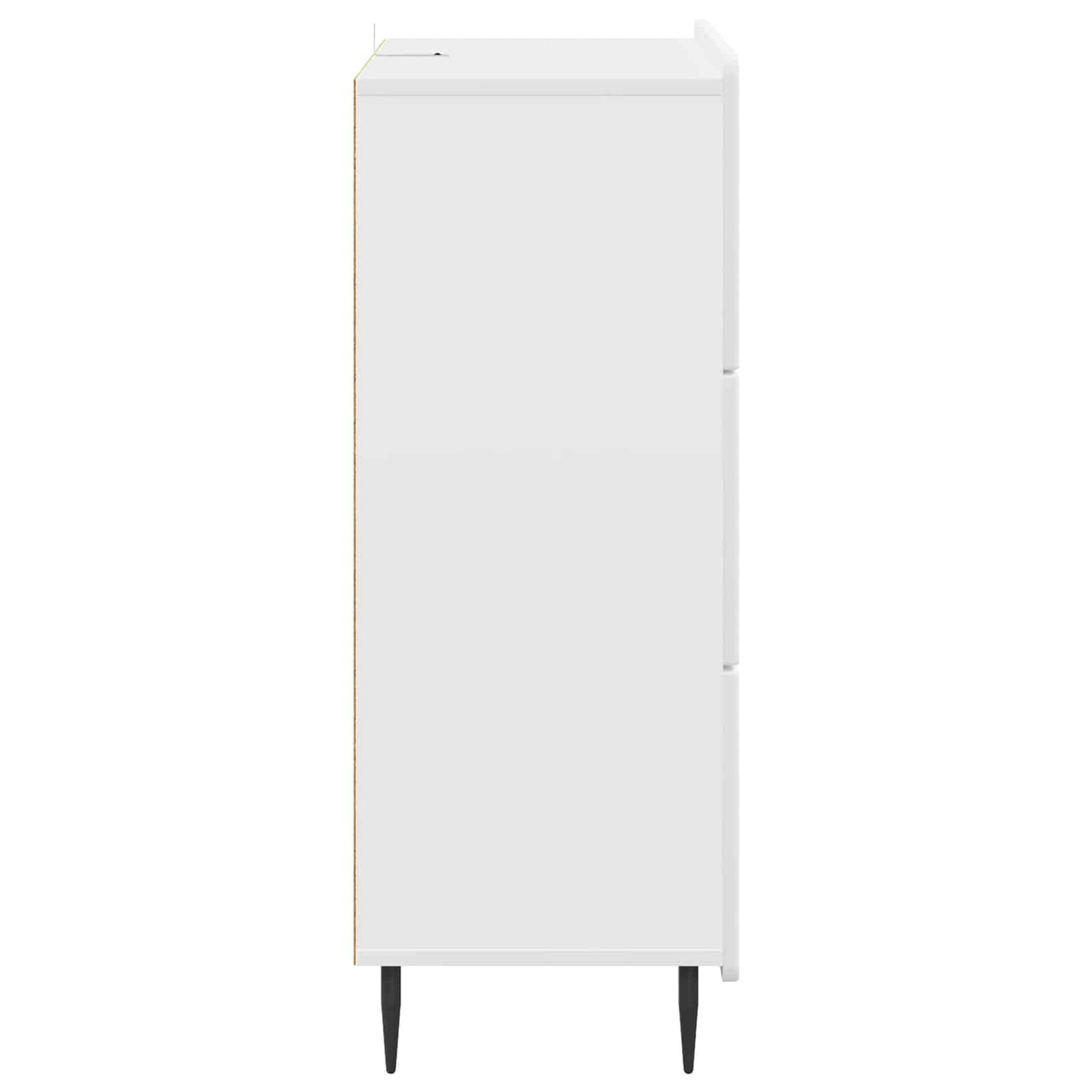 Skuffeskap Hvit 66 x 34,5 x 92 cm Konstruert tre